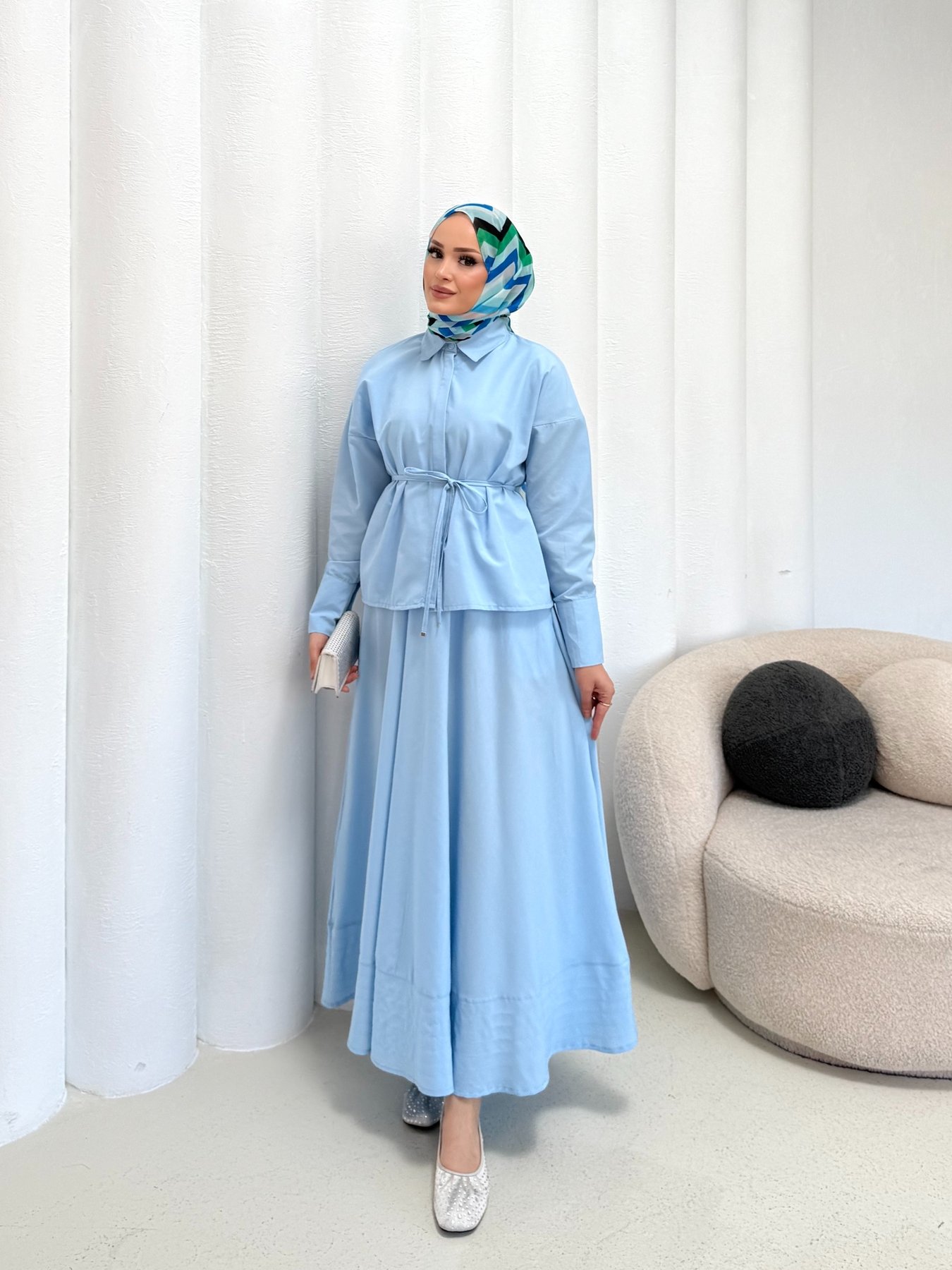 Poplin Etekli Takım 73-5000