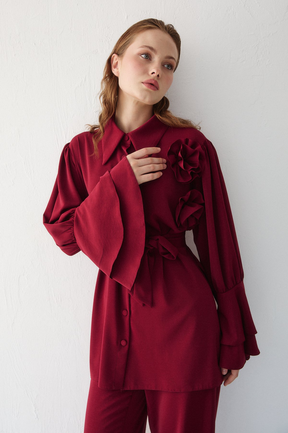 Dubai Gül Detaylı Takım 32-2382