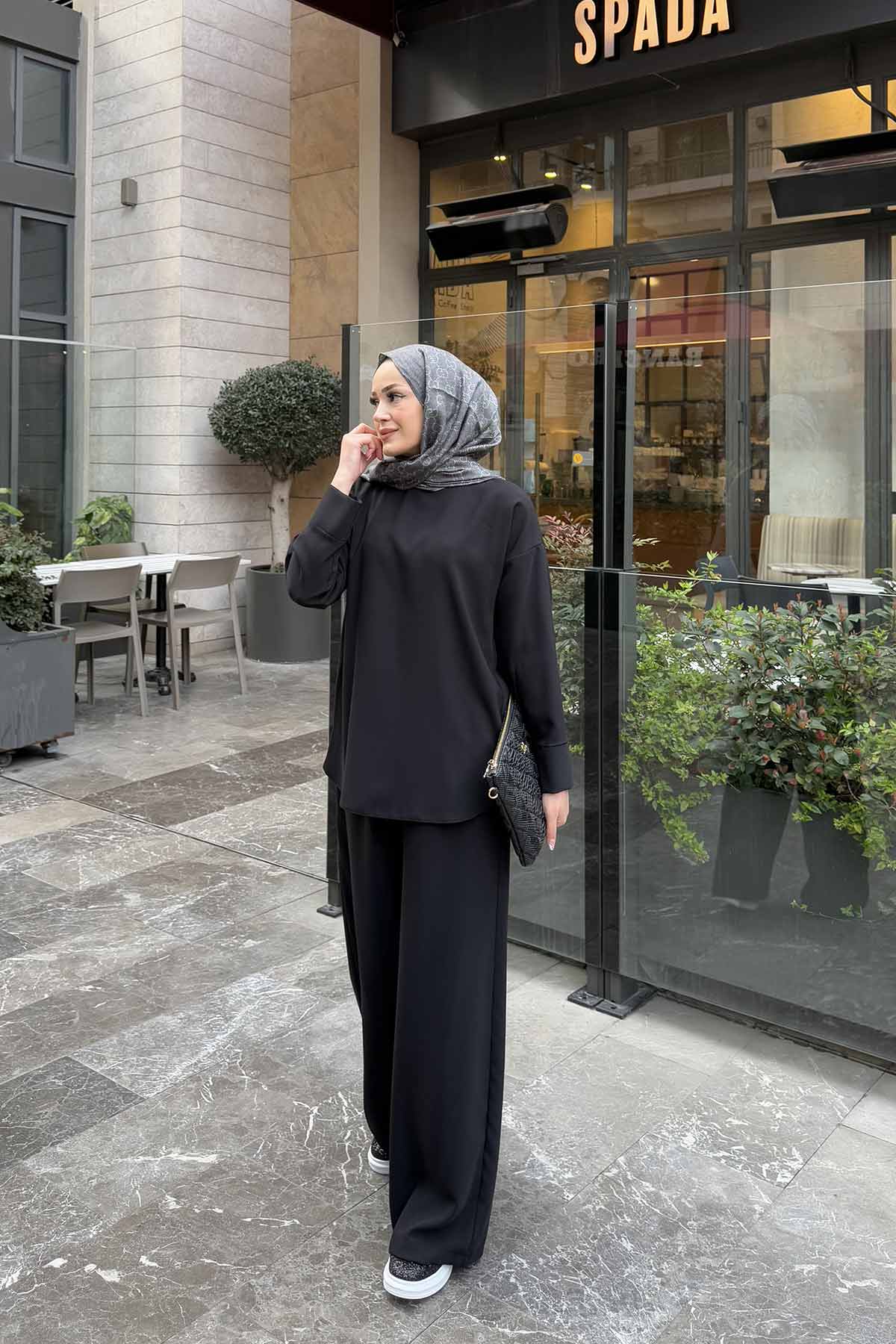 Basic Krep Tunik 32-2239