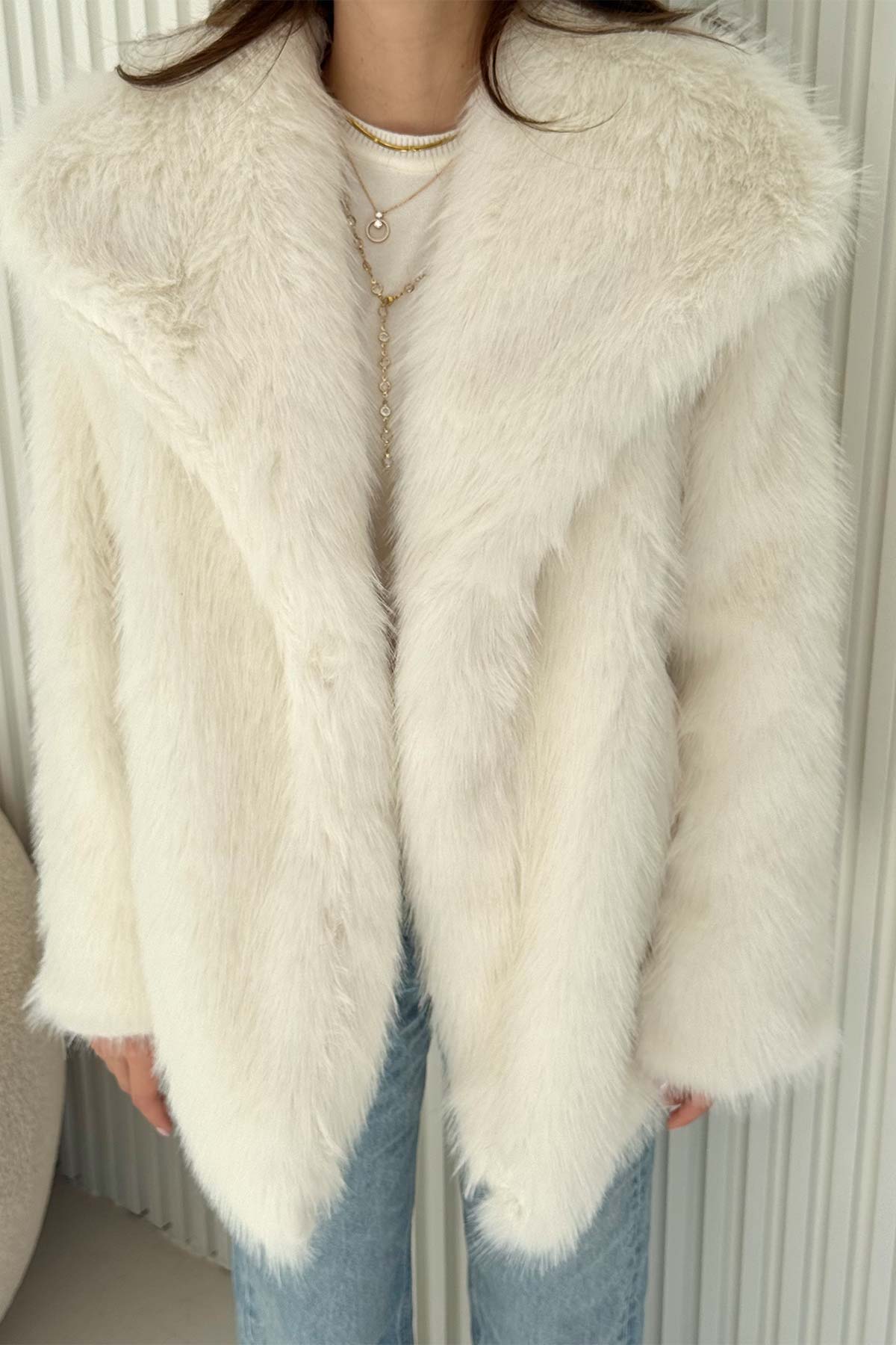 Suni Kürk Mont 32-6204-1