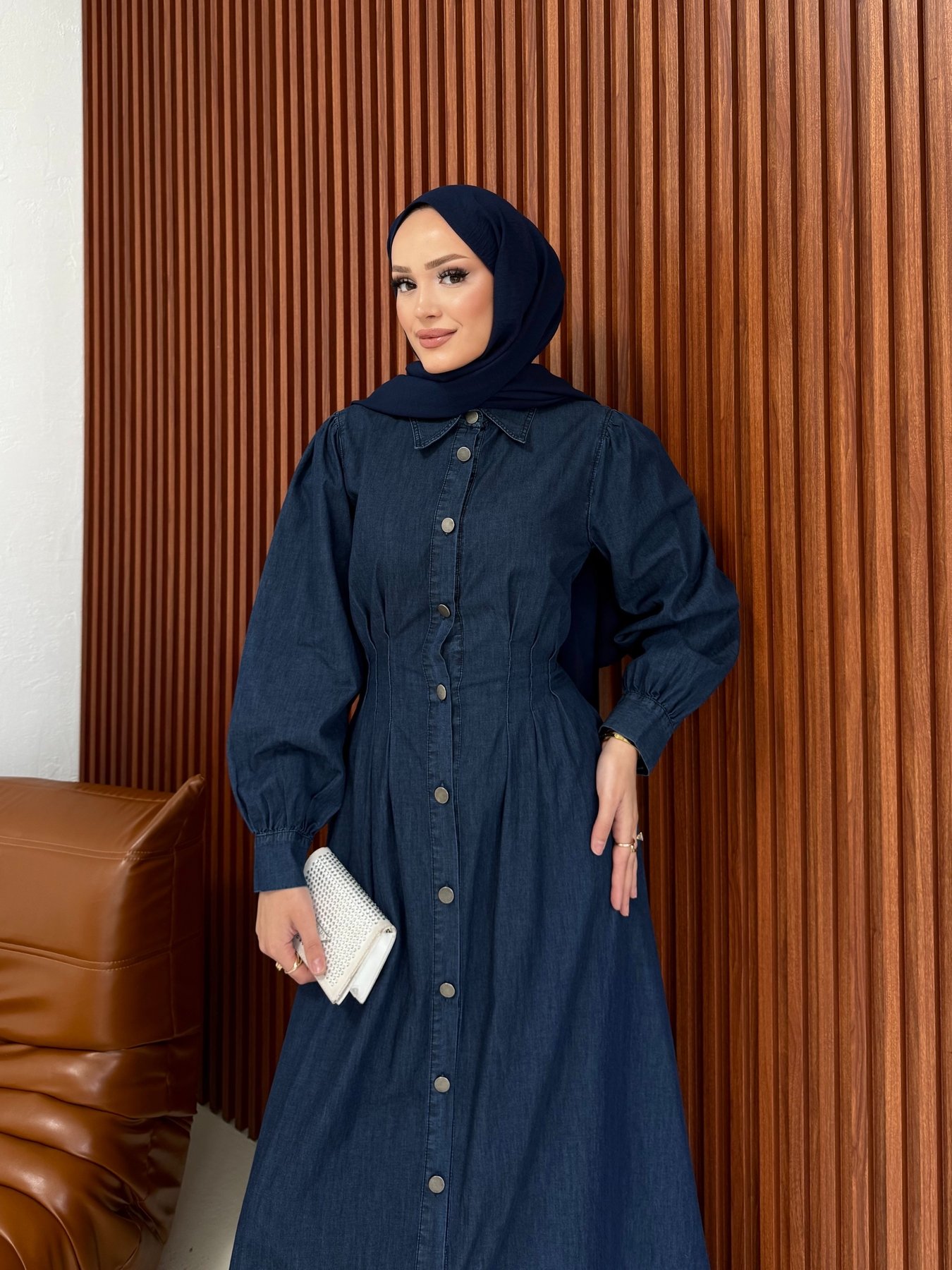 Denim Elbise 32-2347