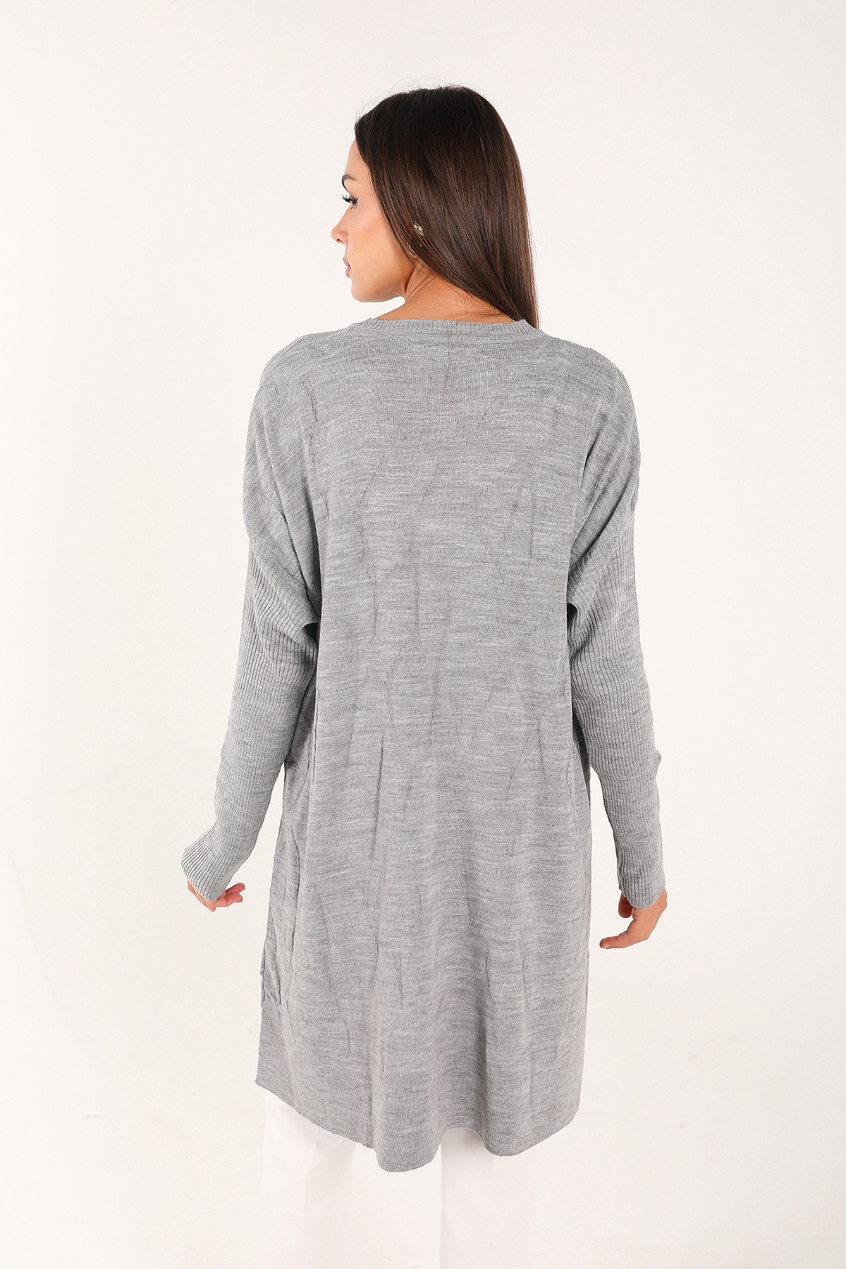 Desenli Triko Tunik 70-2207