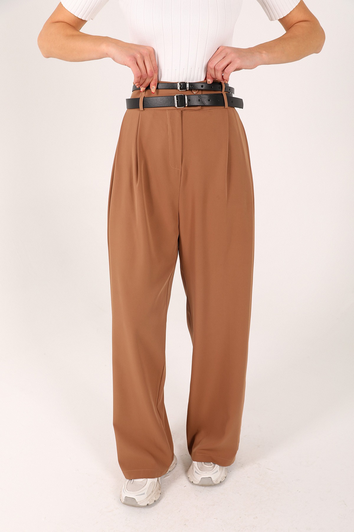 Kemerli Pantolon 32-3404