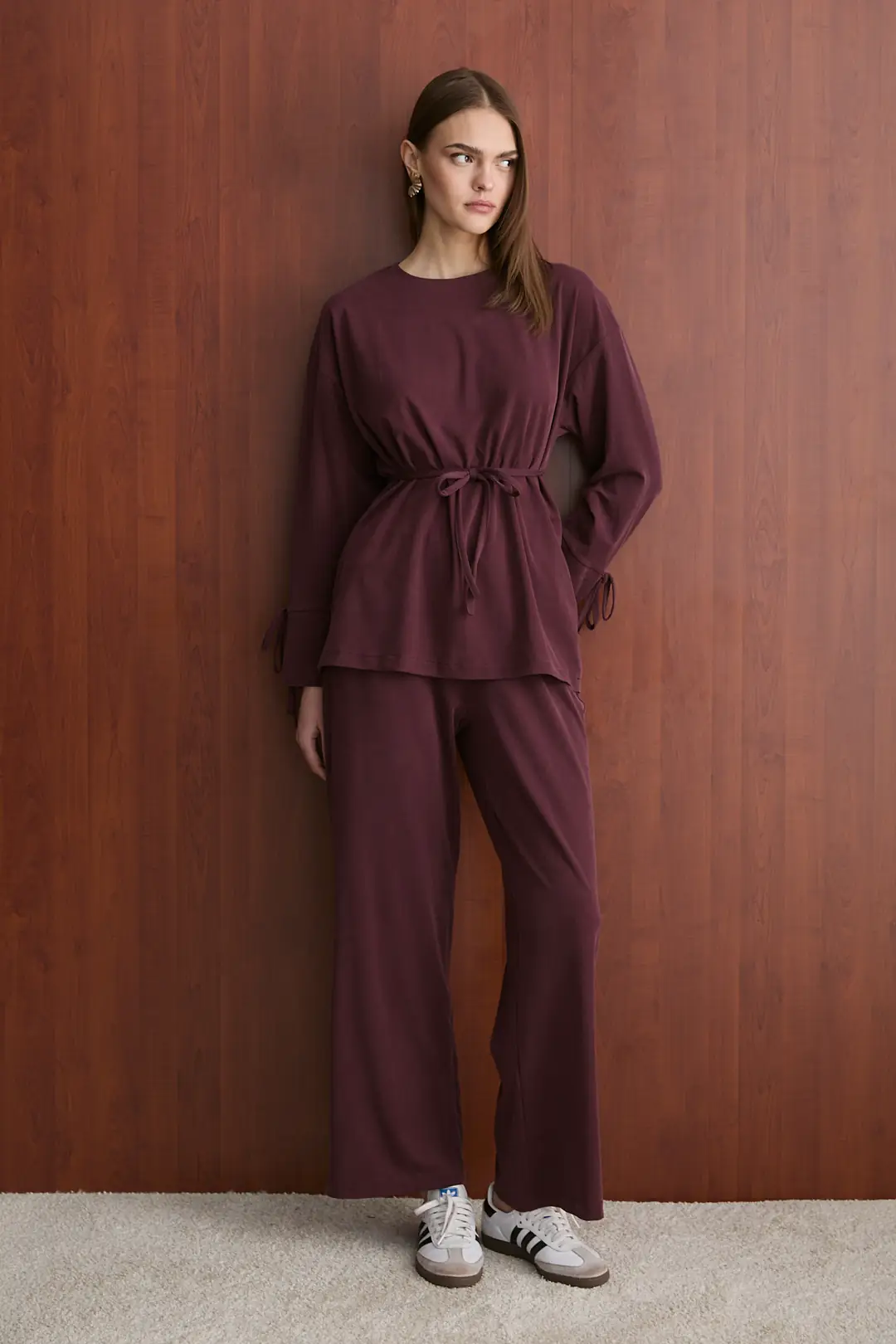Kol Detaylı Basic Takım 32-2627