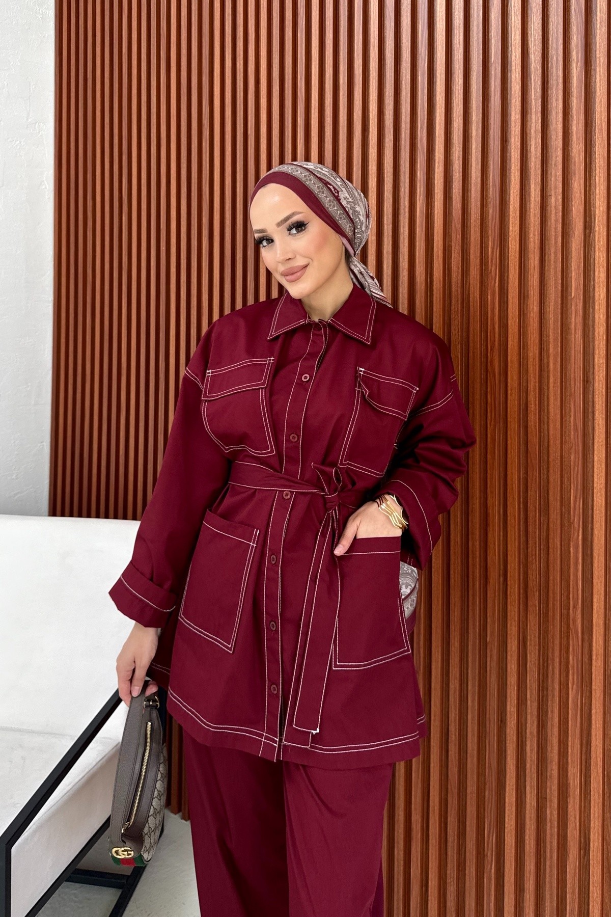 Dikiş Detaylı Takım 75-1180