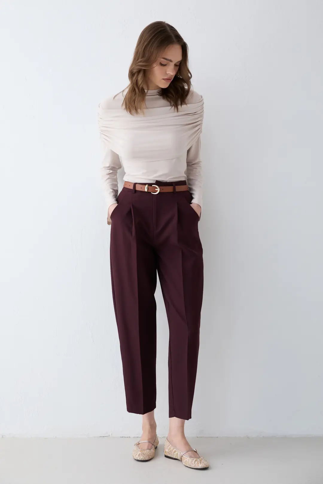Kemerli Pantolon 81-50938 · 2