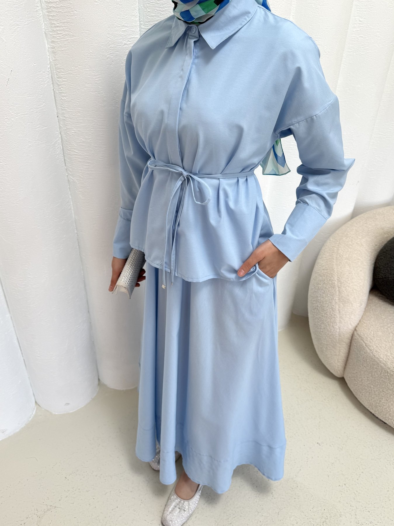 Poplin Etekli Takım 73-5000