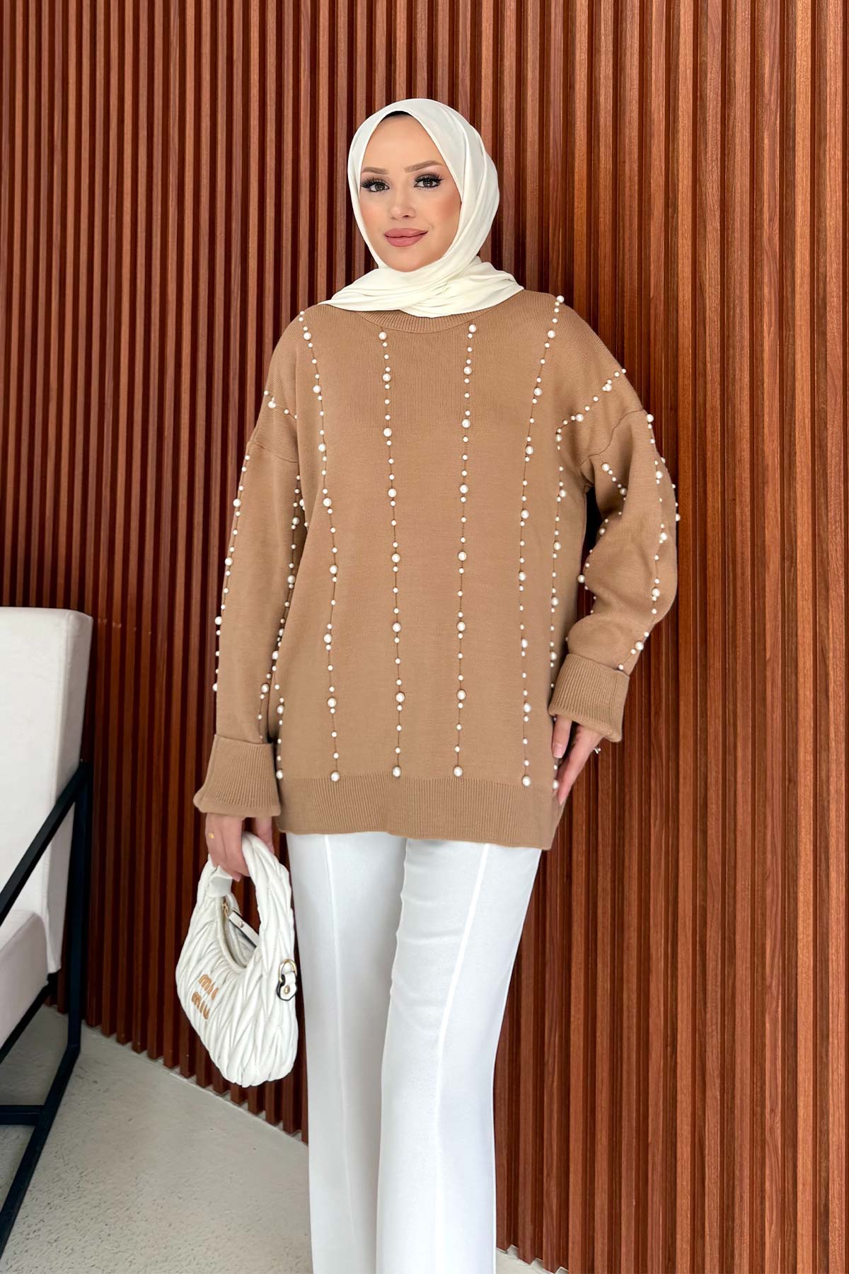 İncili Triko Kazak 32-7001-1