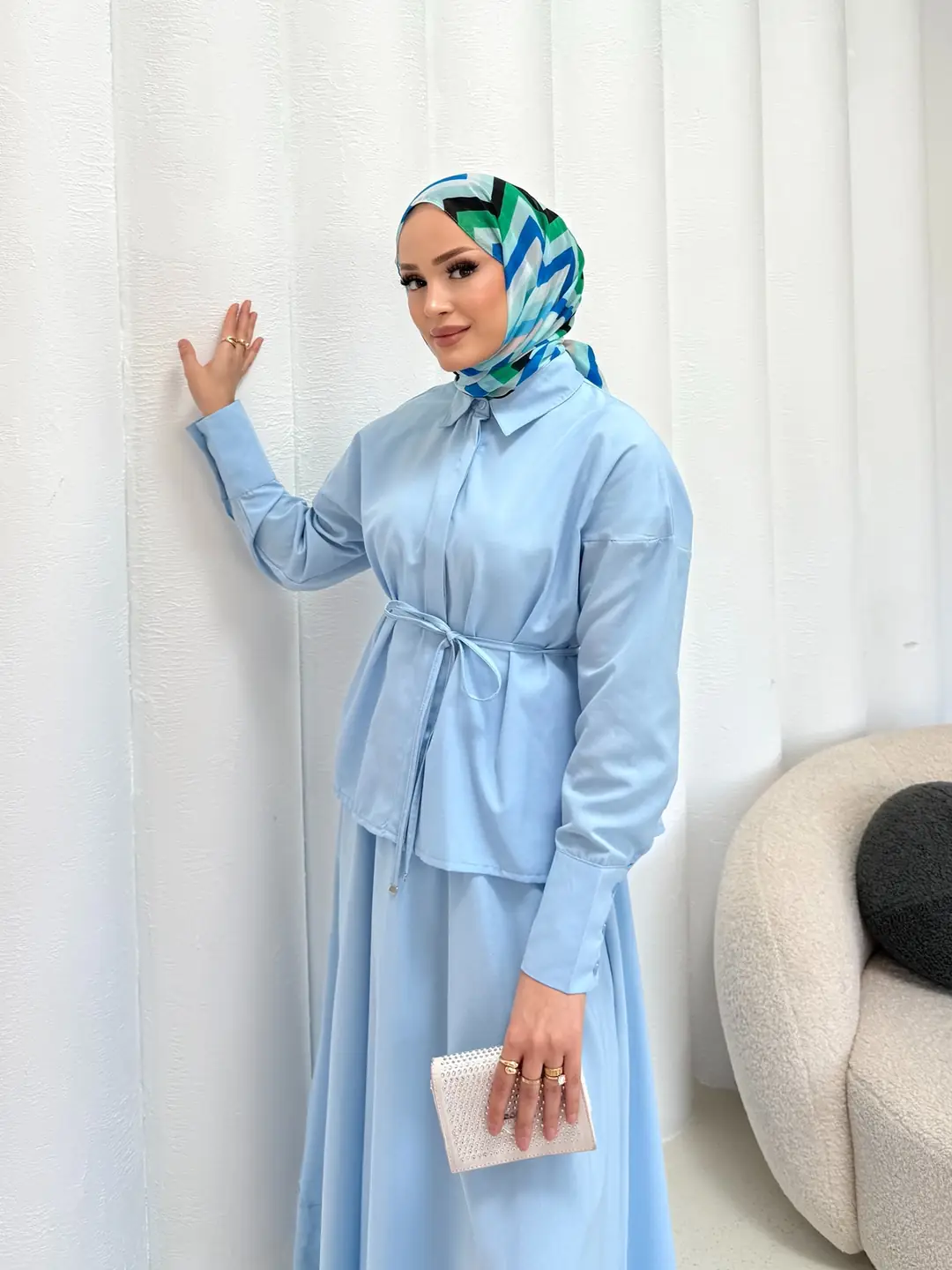 Poplin Etekli Takım 73-5000 · 4