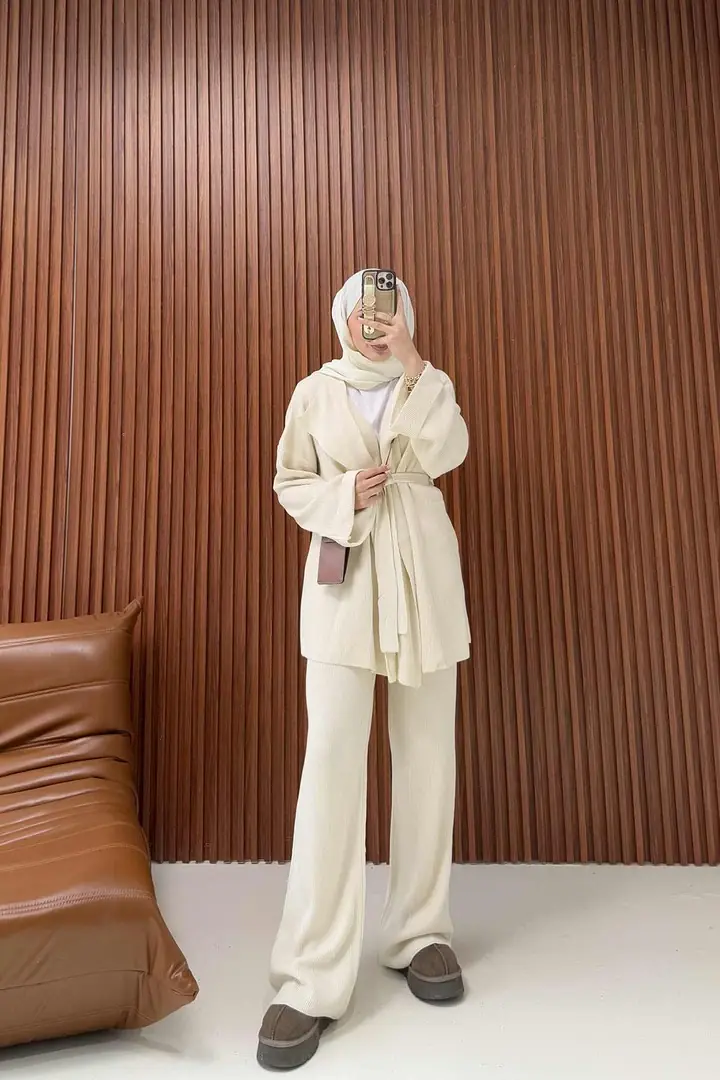 Hırkalı Triko Takım 3-3004-1 · 2