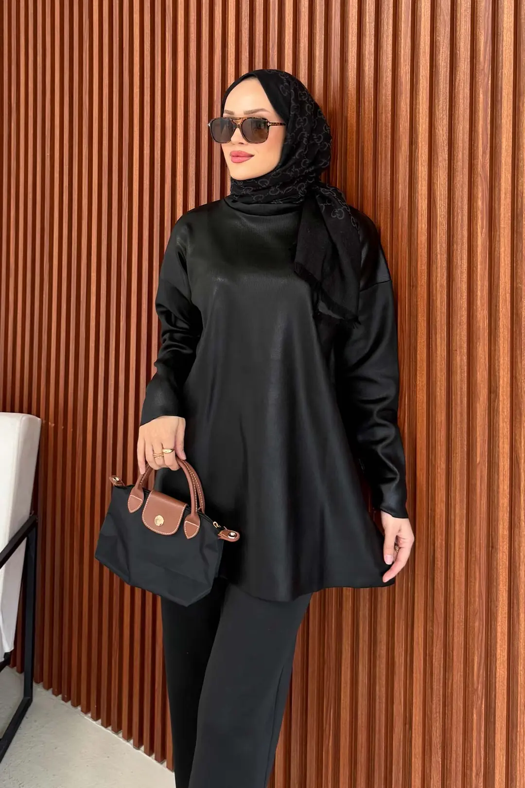 Varaklı Tunik 32-7040-3 · 2