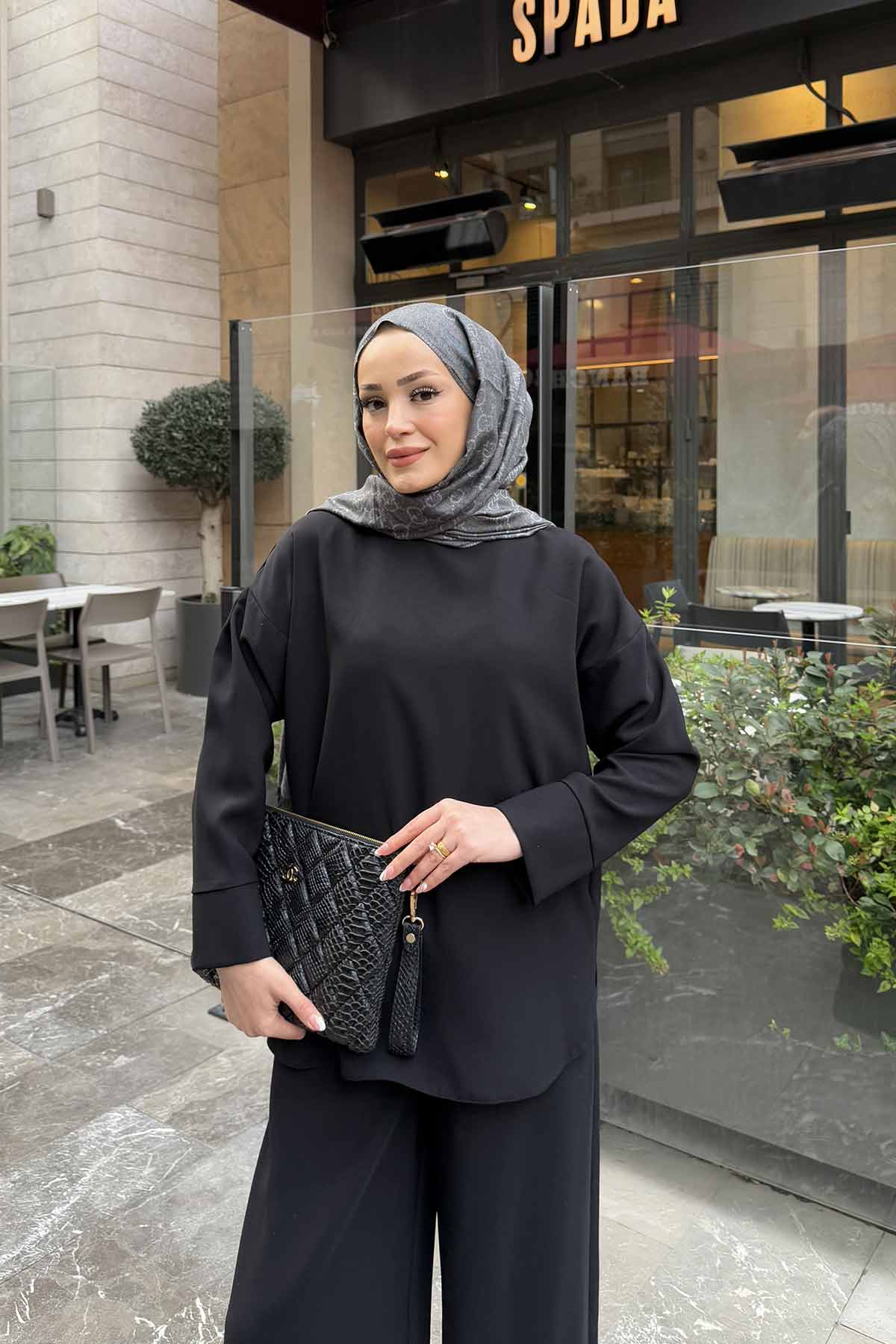 Basic Krep Tunik 32-2239