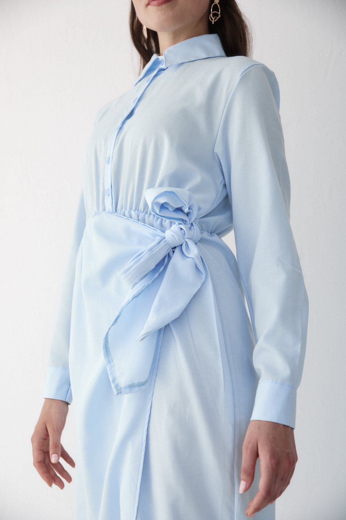 Poplin Elbise 68-6172