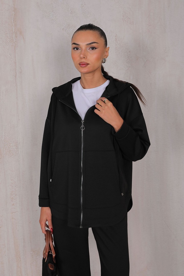 Fermuarlı Modal Takım 32-2233