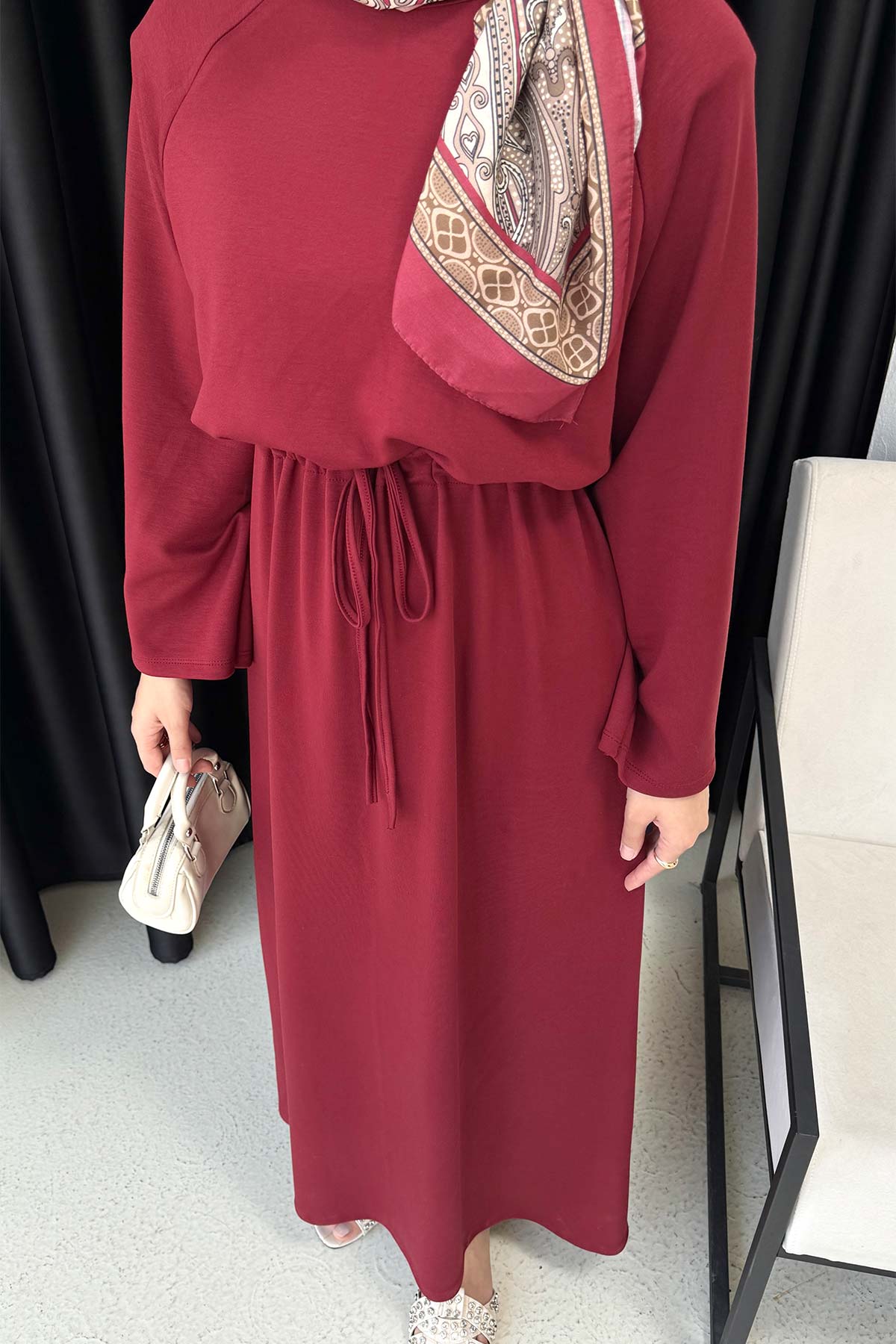 Modal Elbise 68-6203