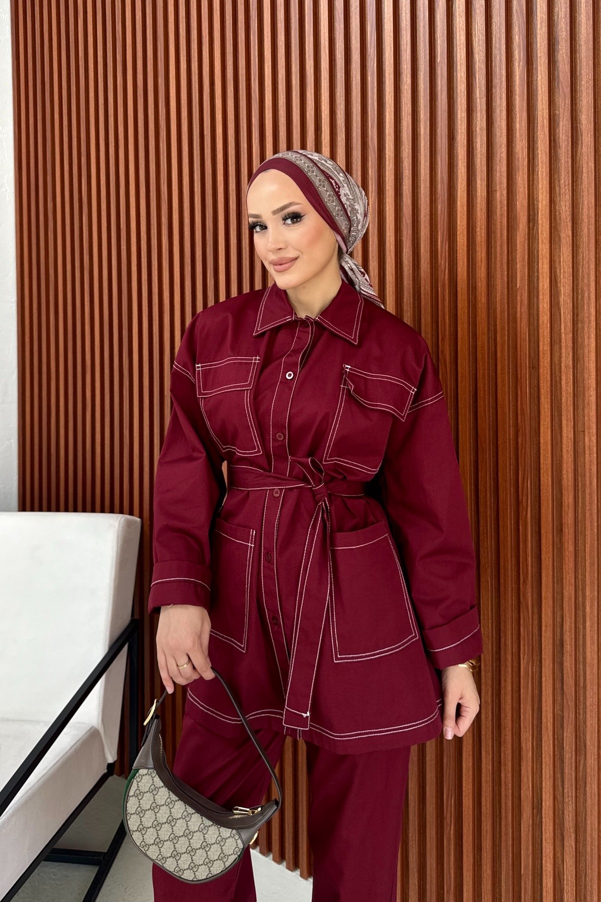 Dikiş Detaylı Takım 75-1180