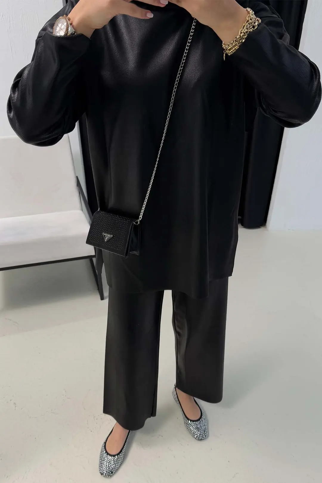 Varaklı Tunik 32-7040-3 · 9
