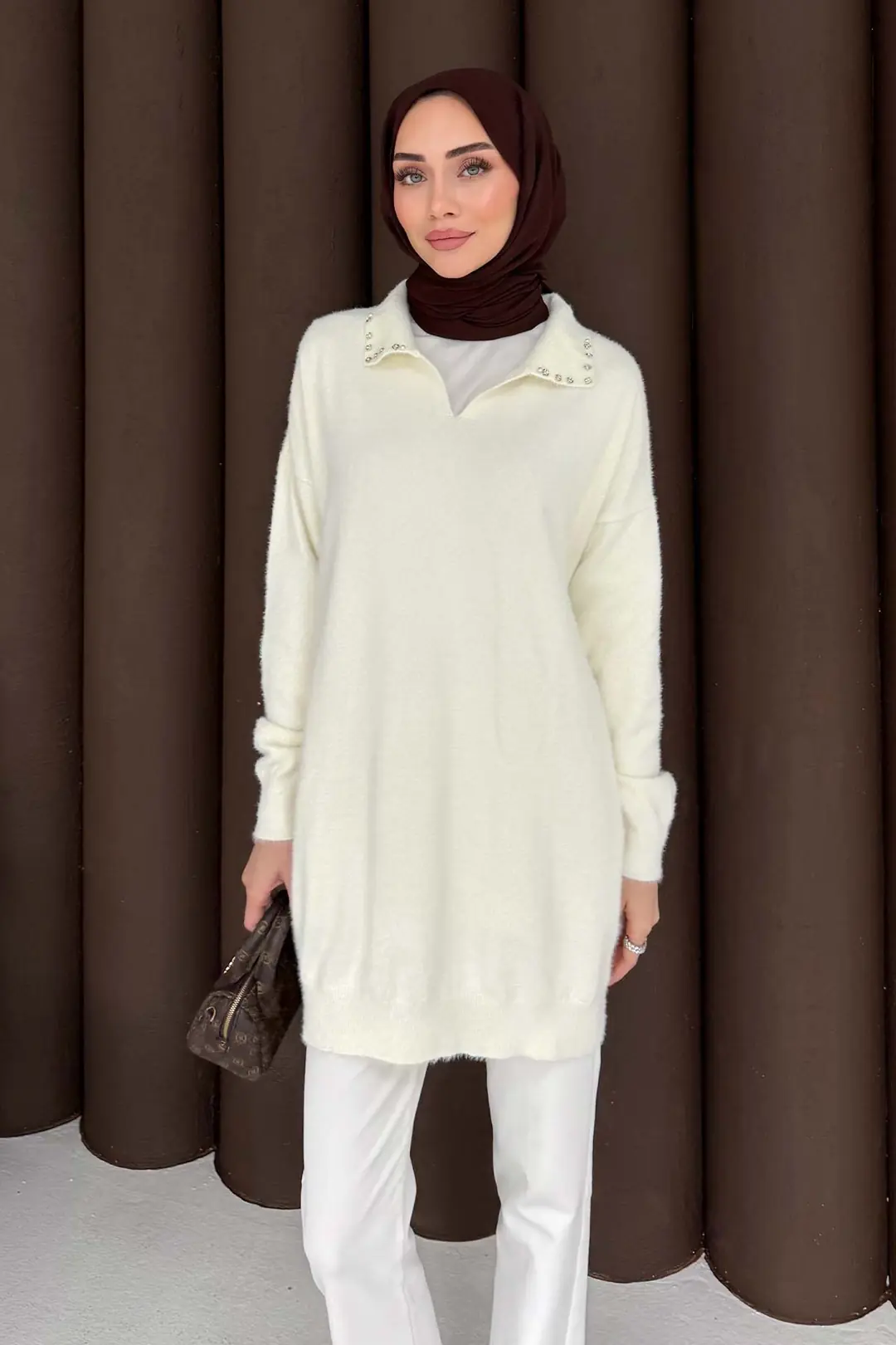 Taşlı Triko Tunik 70-2467 · 6