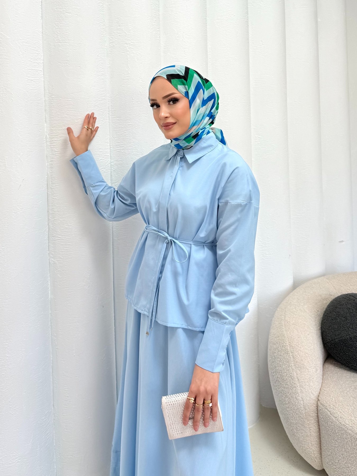 Poplin Etekli Takım 73-5000