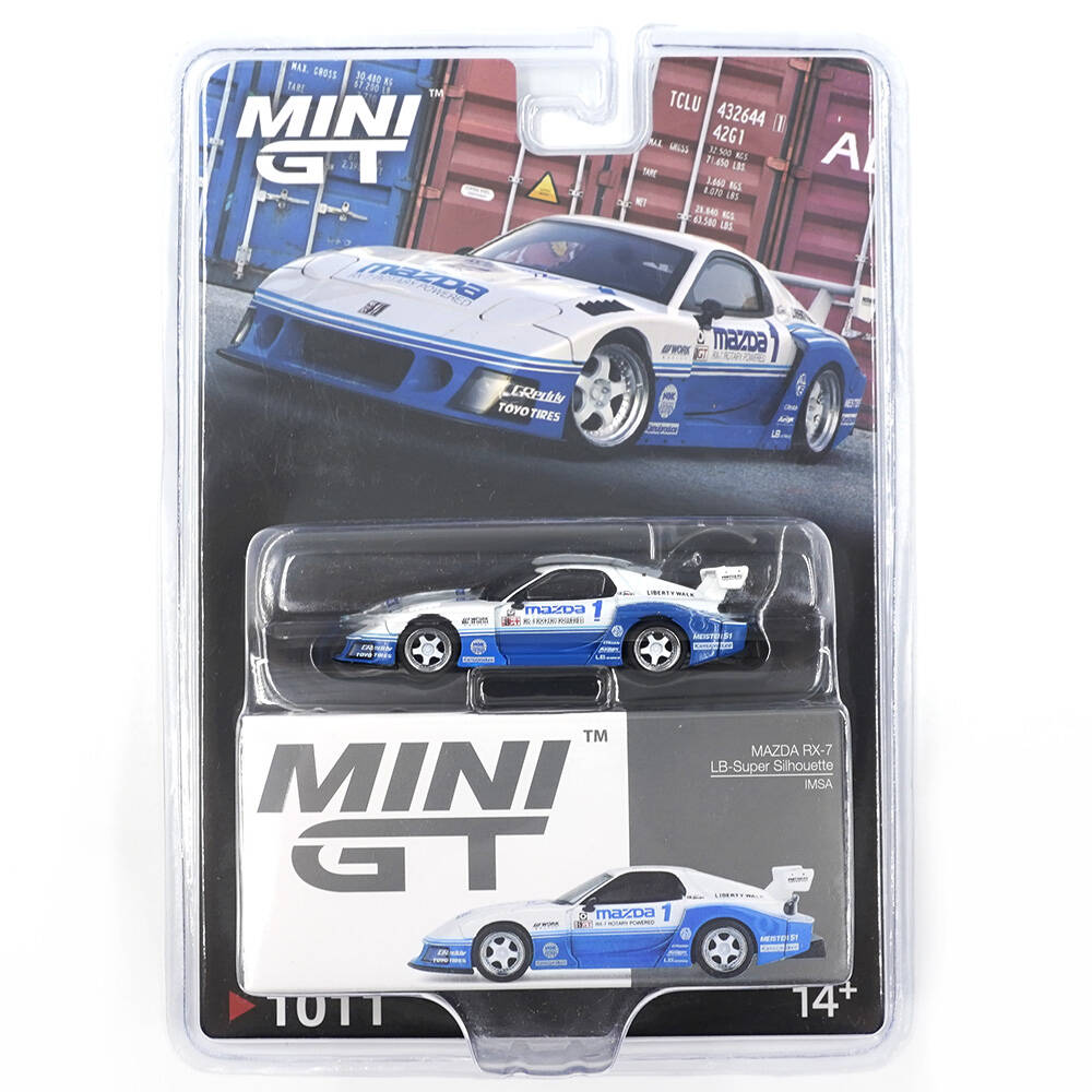 Mini GT 1/64 Mazda RX-7 LB-Super Silhouette IMSA - Blister Paket MGT01011-BL