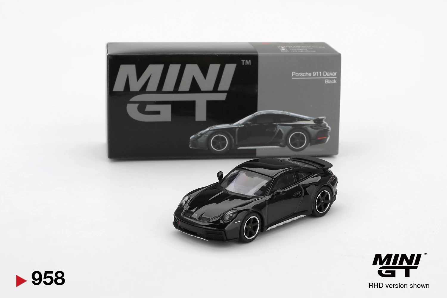 Mini GT 1/64 Porsche 911 Dakar Black MGT00958