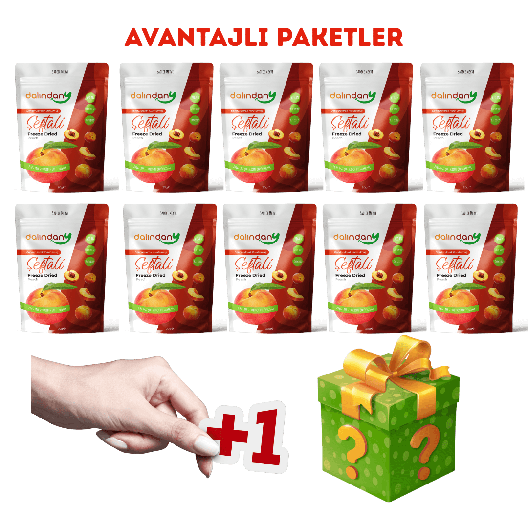 10'lu Şeftali Paketi