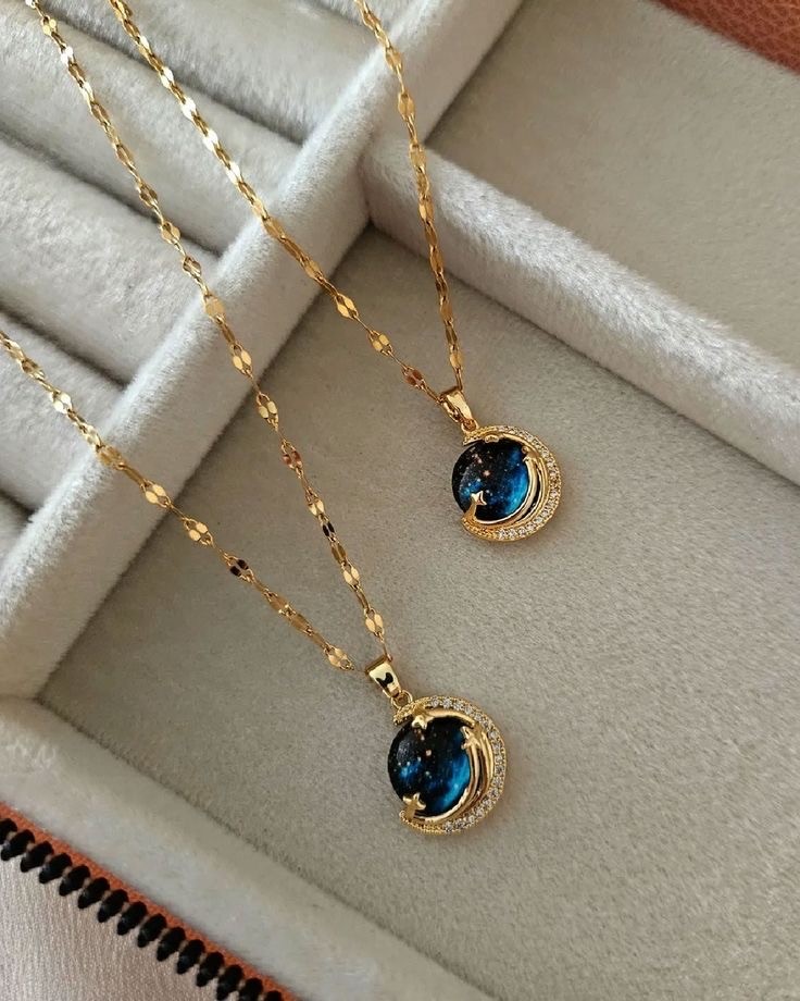 Altın Kaplama Shine Planet Kolye