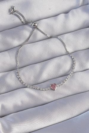 Çelik Little Pink Shine Bileklik