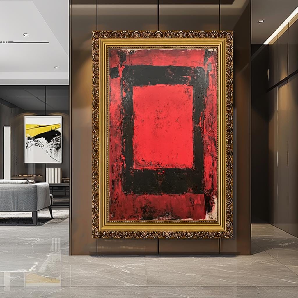 Mark Rothko Canvas ,Rothko Print, Abstract Color Field Art, Large Mini