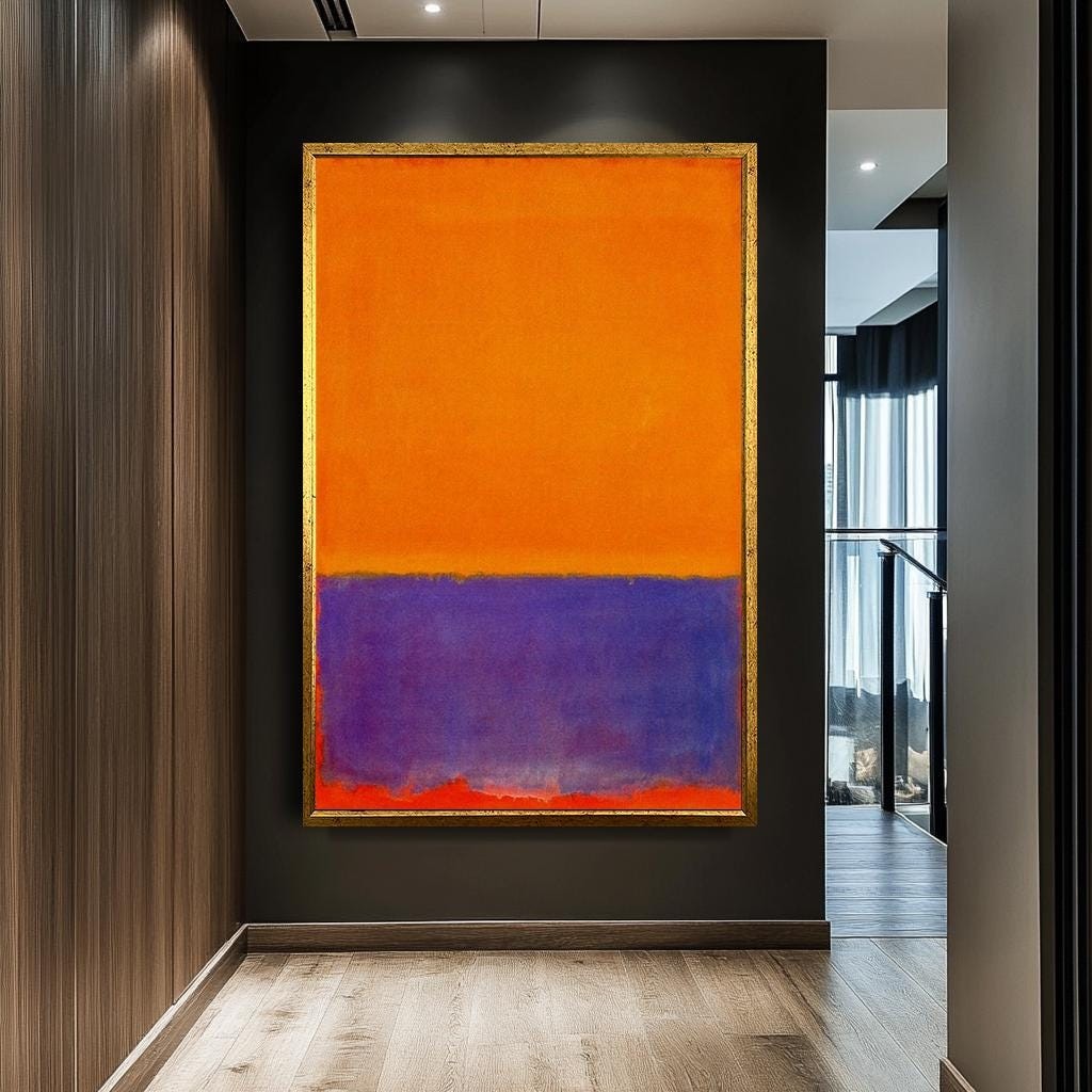 Mark Rothko Canvas Art ,Mark Rothko Canvas print ,Rothko Print, Rothko