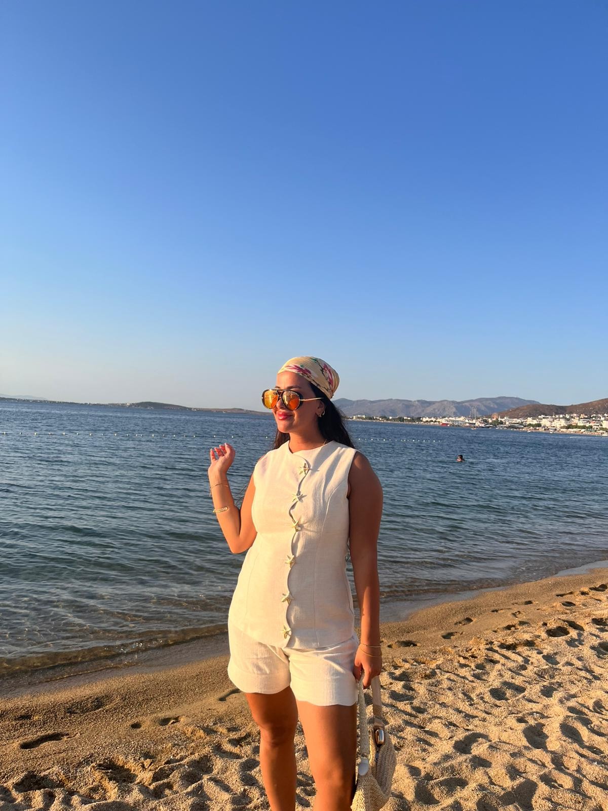 Deniz Yıldızı Keten Takım