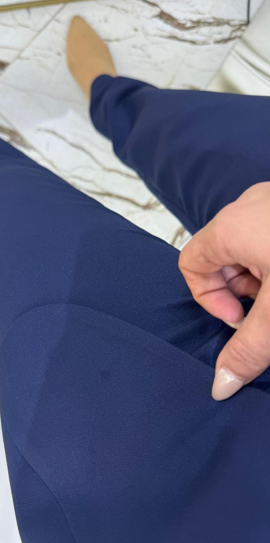 Blazzer Ceket Pantalon Takım Lacivert