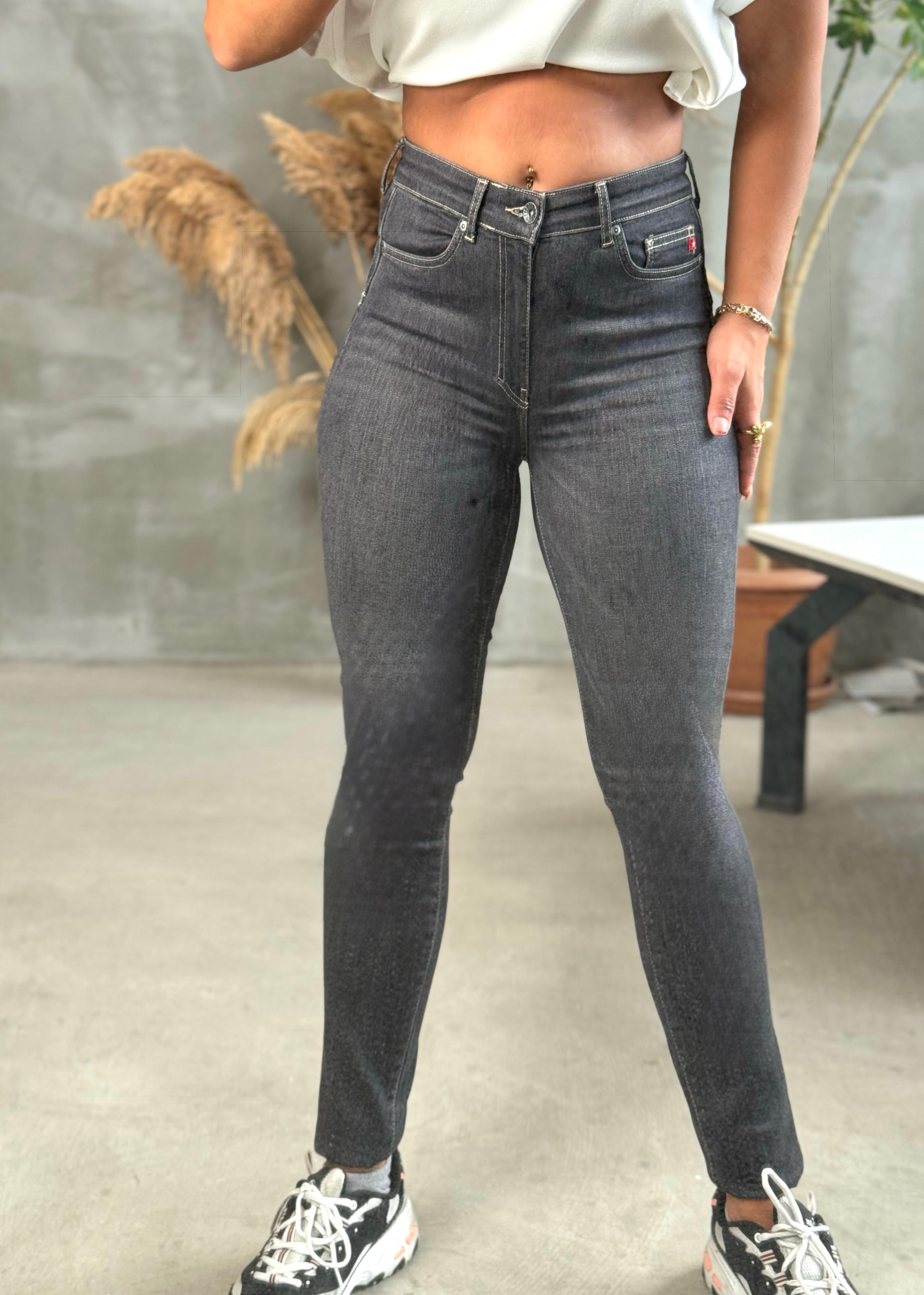 Yüksek Bel Push-Up Kalça Toparlayıcı Jean Pantolon