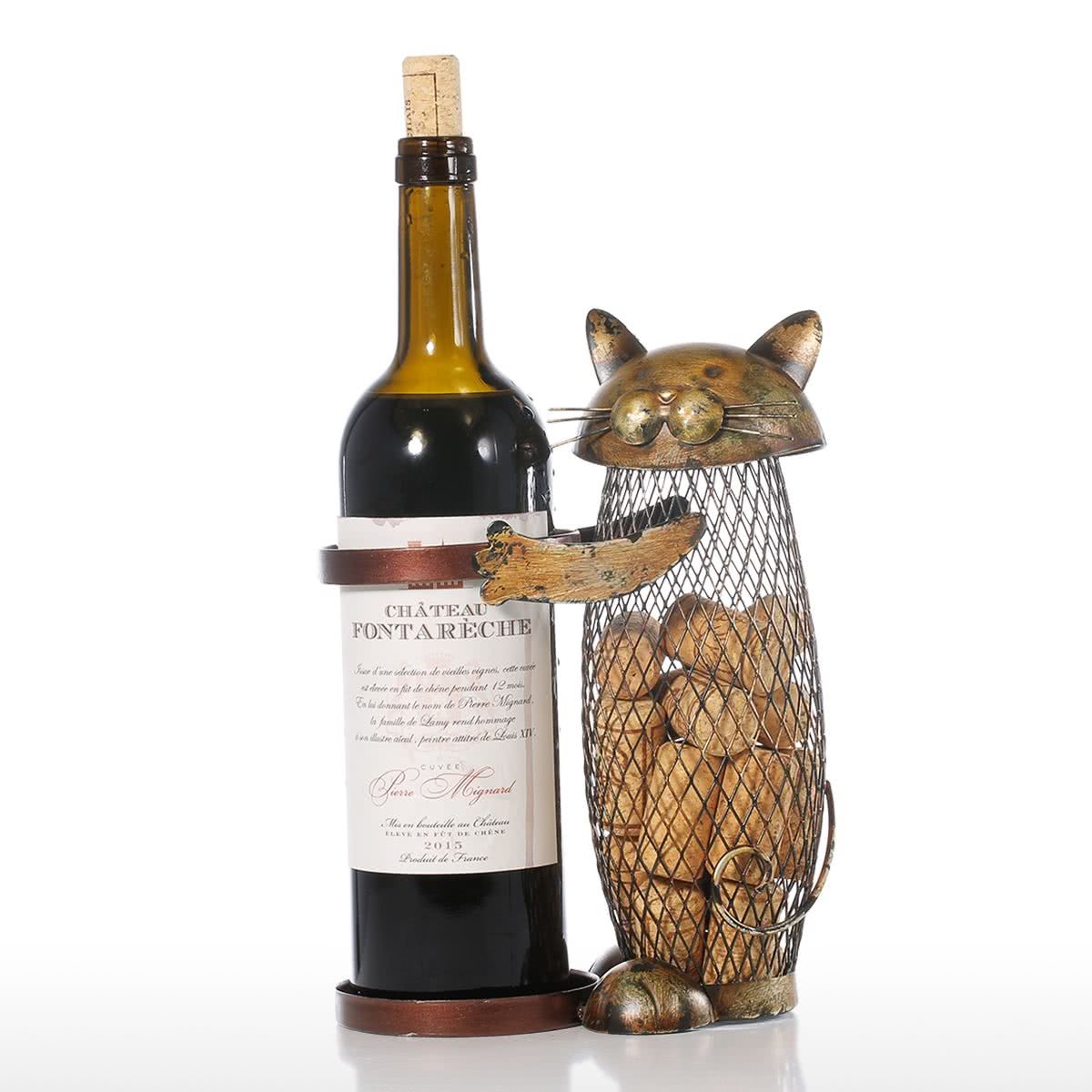 Viinipulloteline on täydellinen koriste ja joululahja kissasi ystäville! image