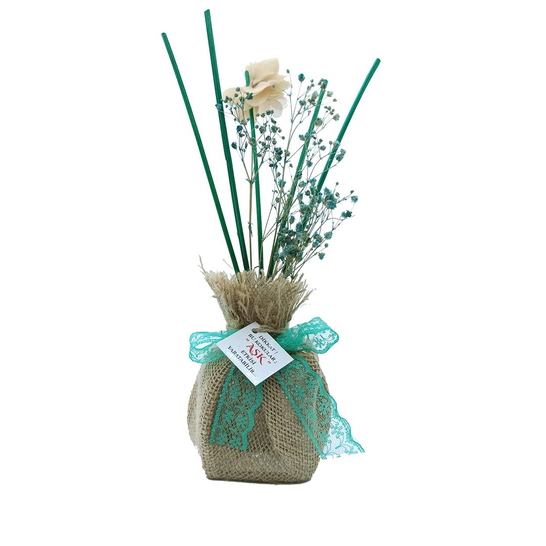 Hasır Seri Bambu Çubuklu Oda Kokuları Reed Diffuser Oda Parfümü Ortam Kokusu - 120 ML