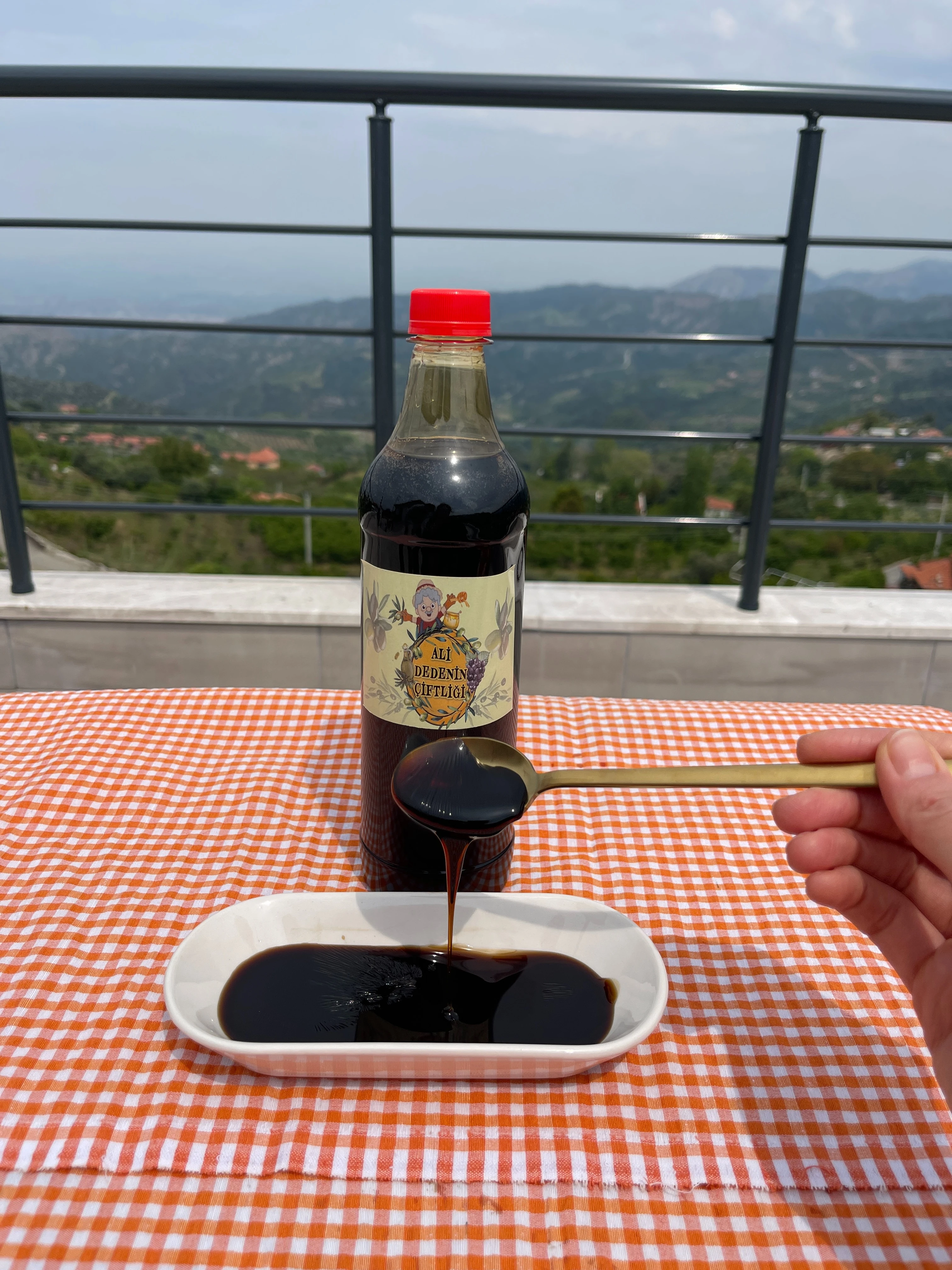 1 LT Doğal Nar Ekşisi | Katkısız & Yoğun Lezzet | ALİ DEDENİN ÇİFTLİĞİ