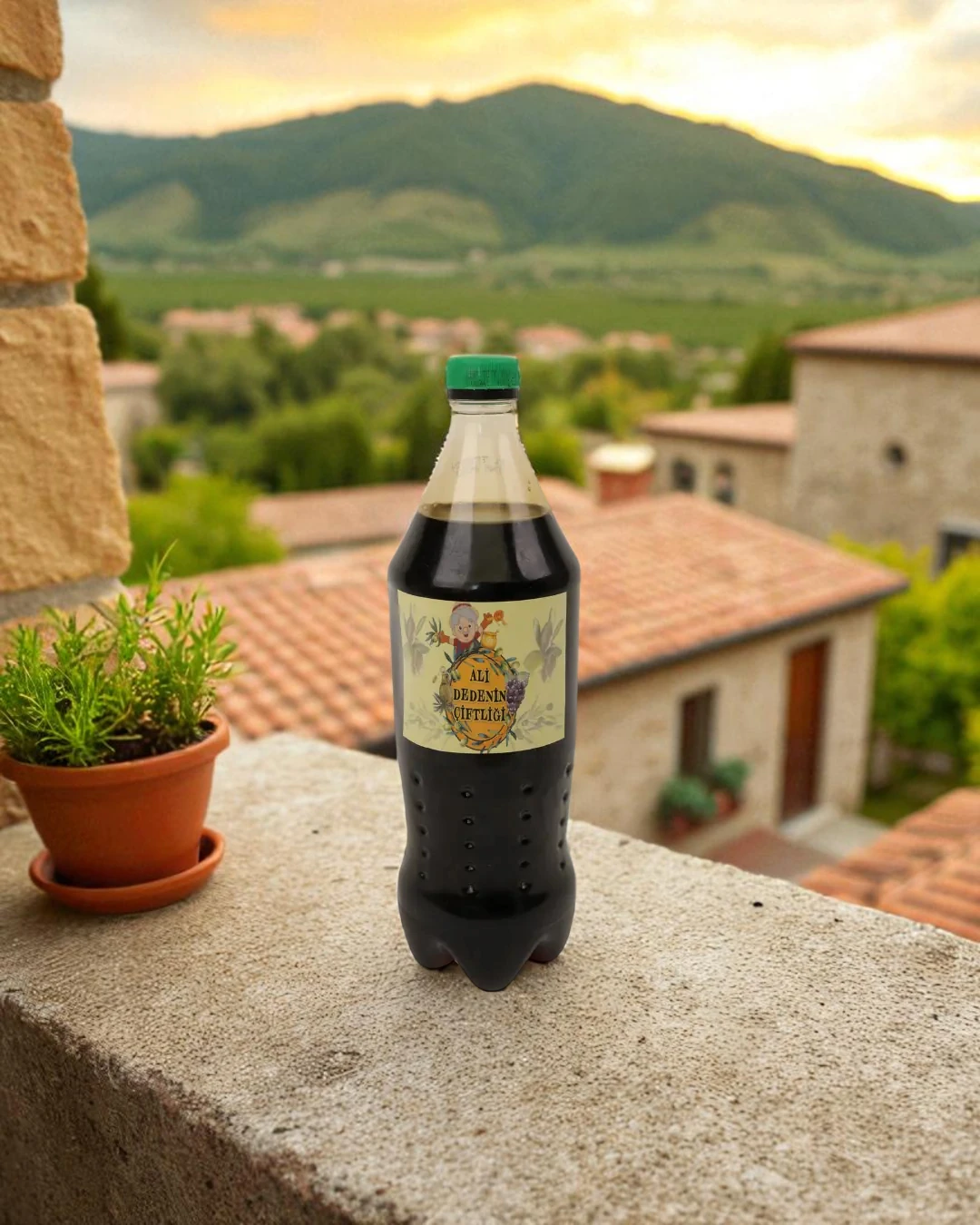 Doğal Karaüzüm Pekmezi 1 LT - Katkısız & Besleyici | Ali Dede’nin Çiftliği