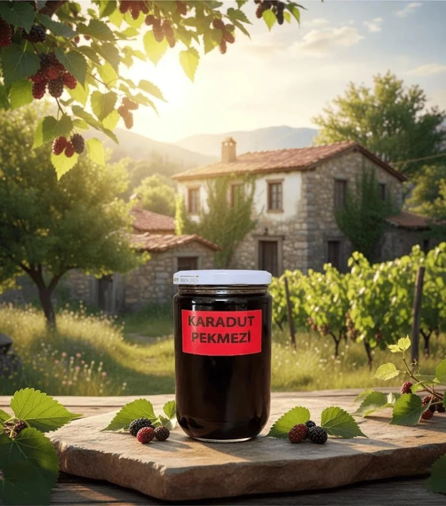 Doğal Karadut Pekmezi 1 Kg | Katkısız & Şifalı | Ali Dedenin Çiftliği