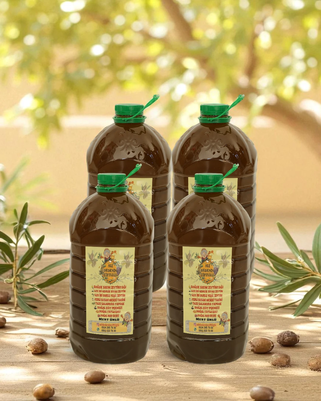 20 Litre ERKEN HASAT Soğuk Sıkım Ayvalık Zeytinyağı (PET) | Katkısız ve Doğal | ALİ DEDENİN ÇİFTLİĞİ