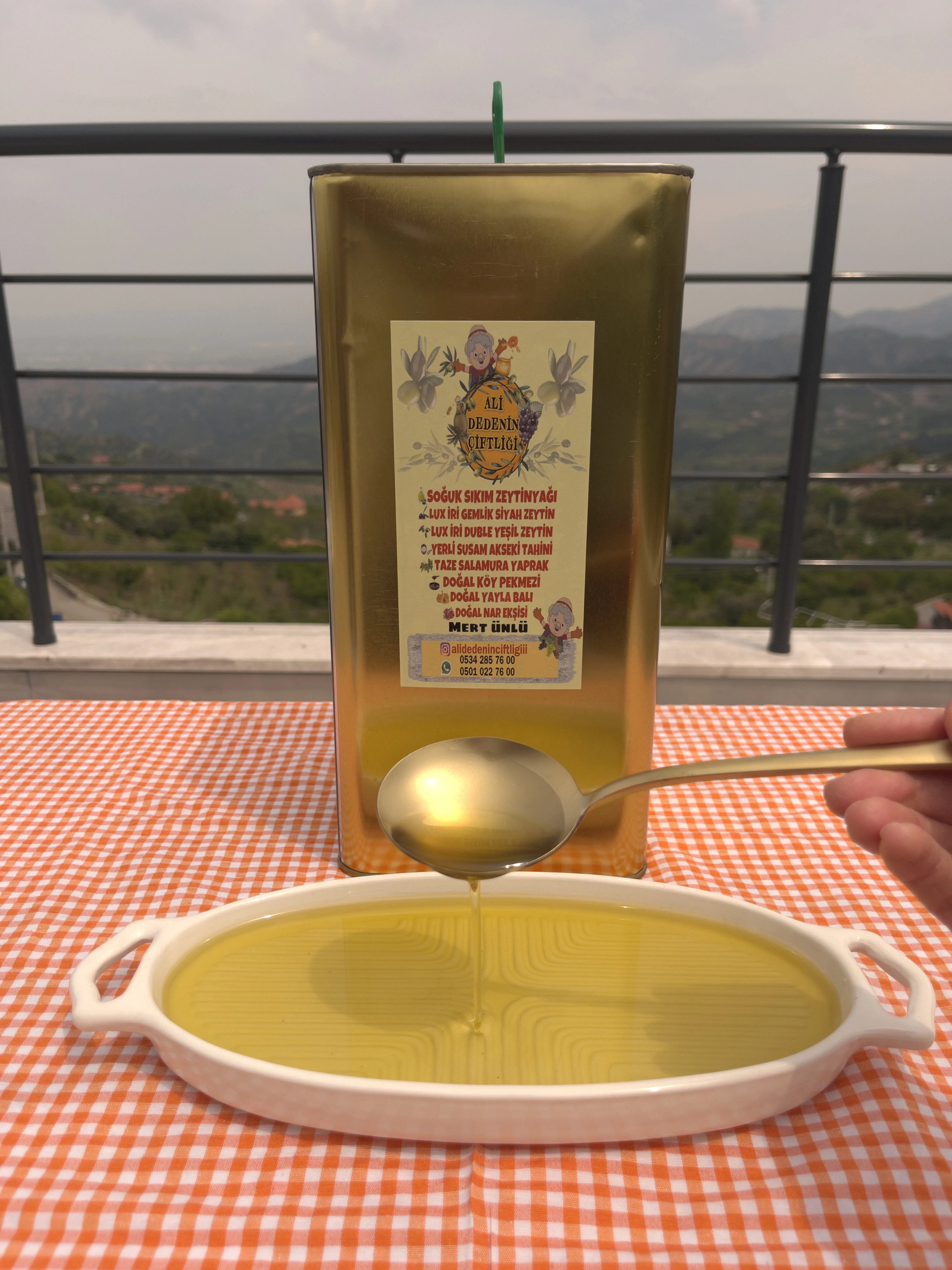 20 Litre ERKEN HASAT Soğuk Sıkım Ayvalık Zeytinyağı | Katkısız ve Doğal | ALİ DEDENİN ÇİFTLİĞİ