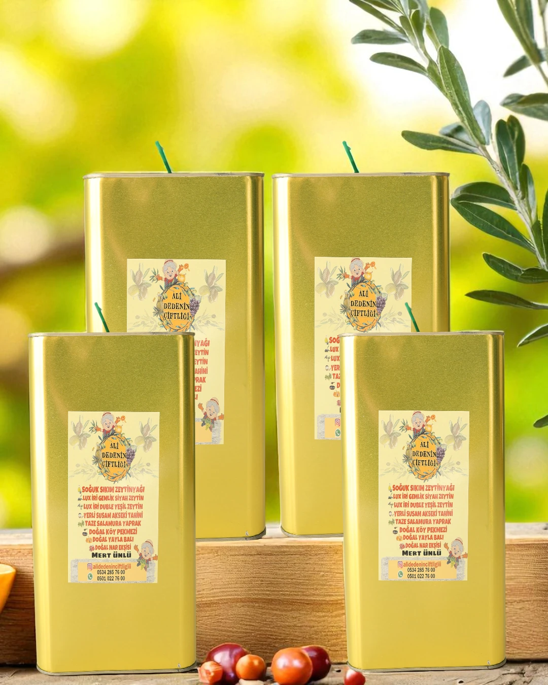 20 Litre ERKEN HASAT Soğuk Sıkım Ayvalık Zeytinyağı | Katkısız ve Doğal | ALİ DEDENİN ÇİFTLİĞİ