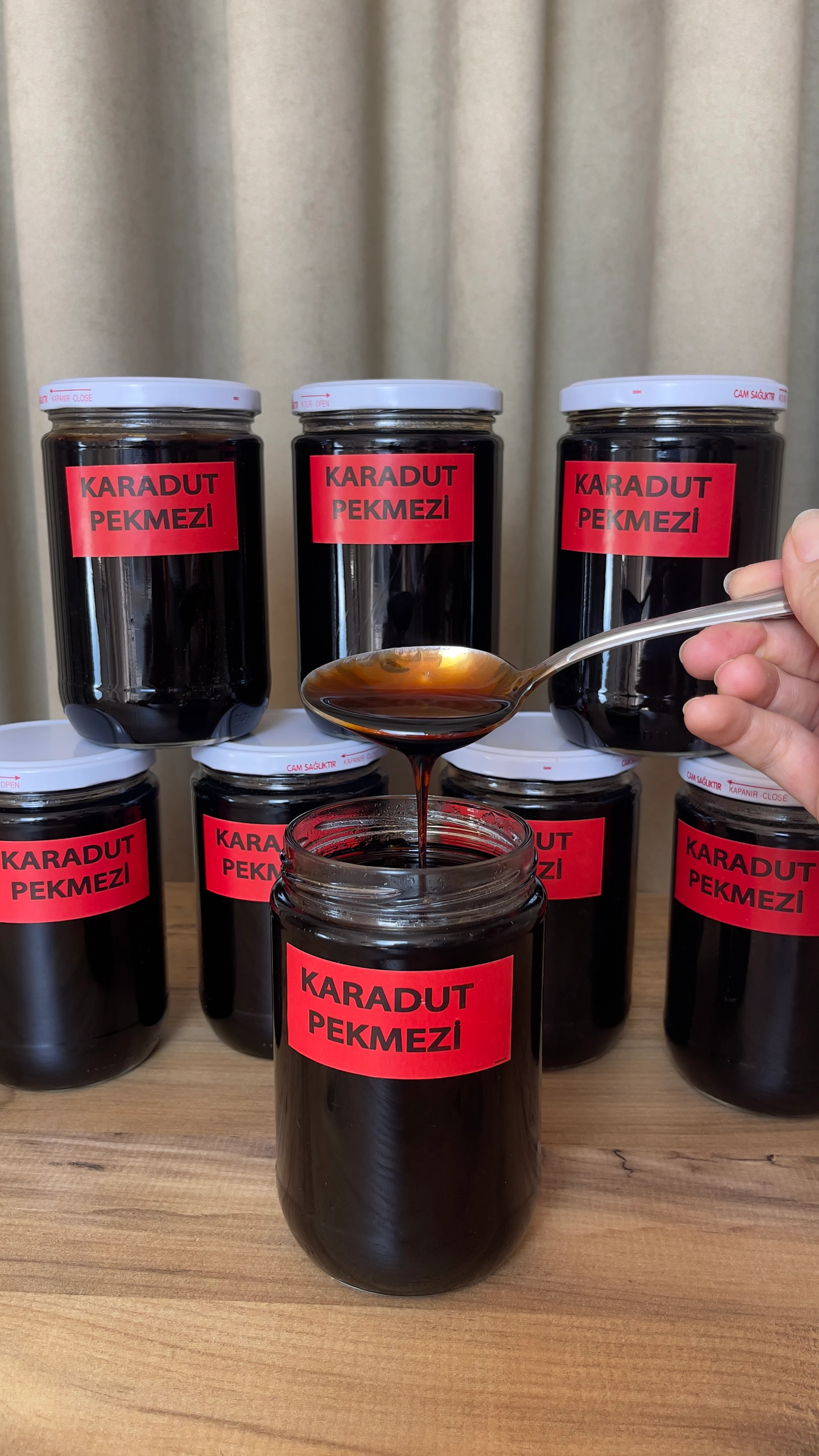 Doğal Karadut Pekmezi 1 Kg | Katkısız & Şifalı | Ali Dedenin Çiftliği