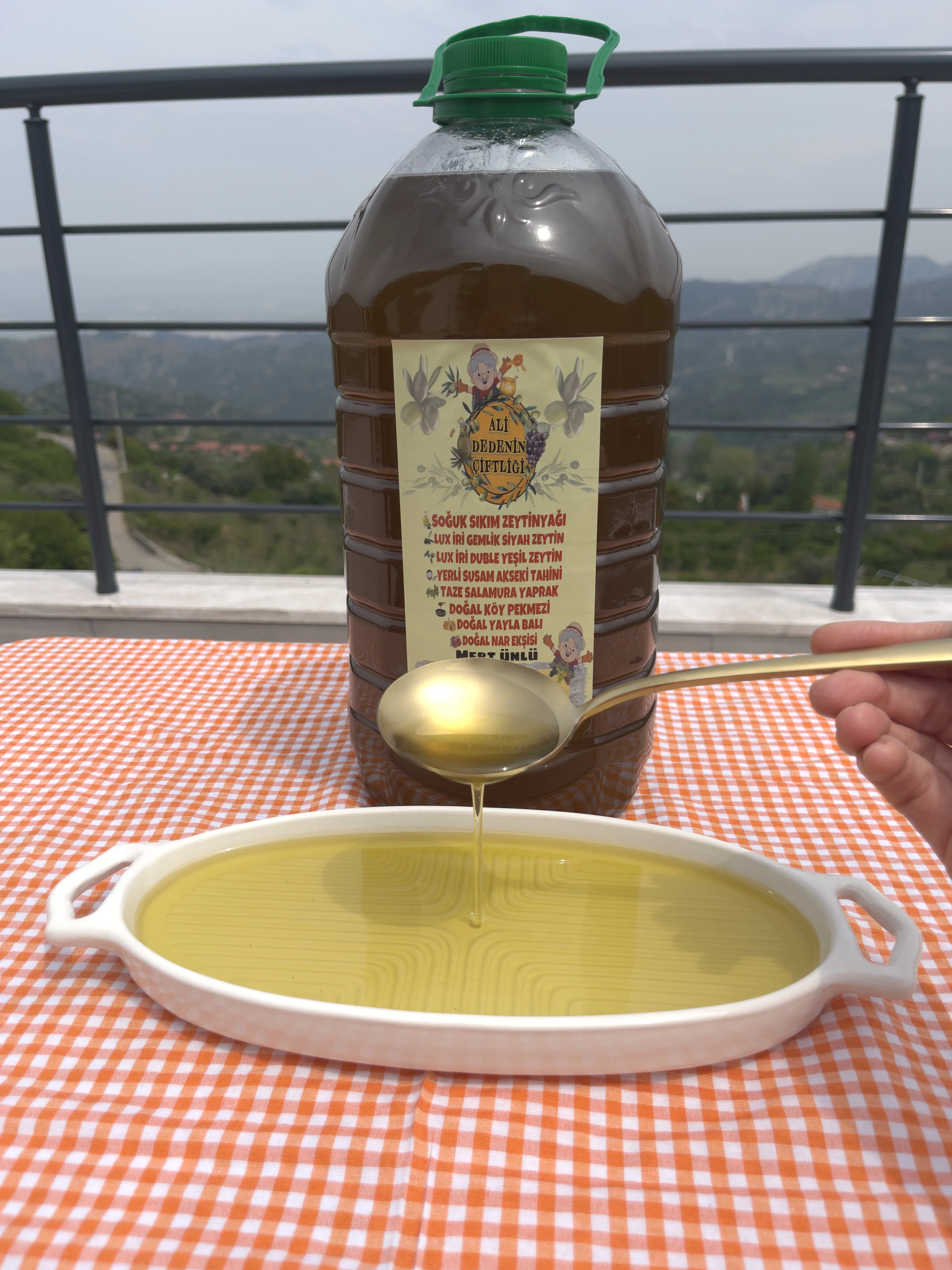 5 Litre ERKEN HASAT Soğuk Sıkım Ayvalık Zeytinyağı (PET) | Katkısız ve Doğal | ALİ DEDENİN ÇİFTLİĞİ