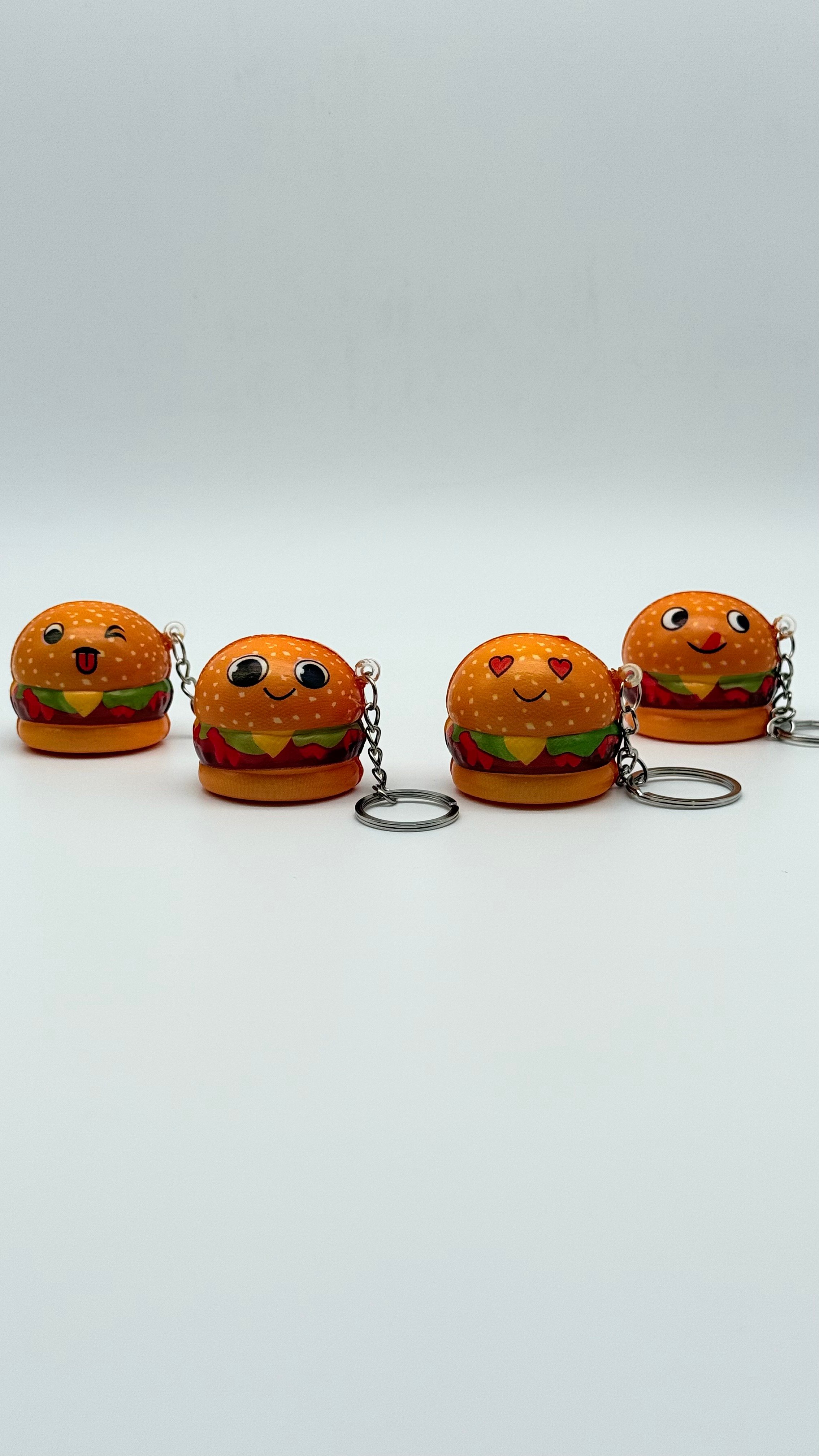 Squishy Hamburger Anahtarlık