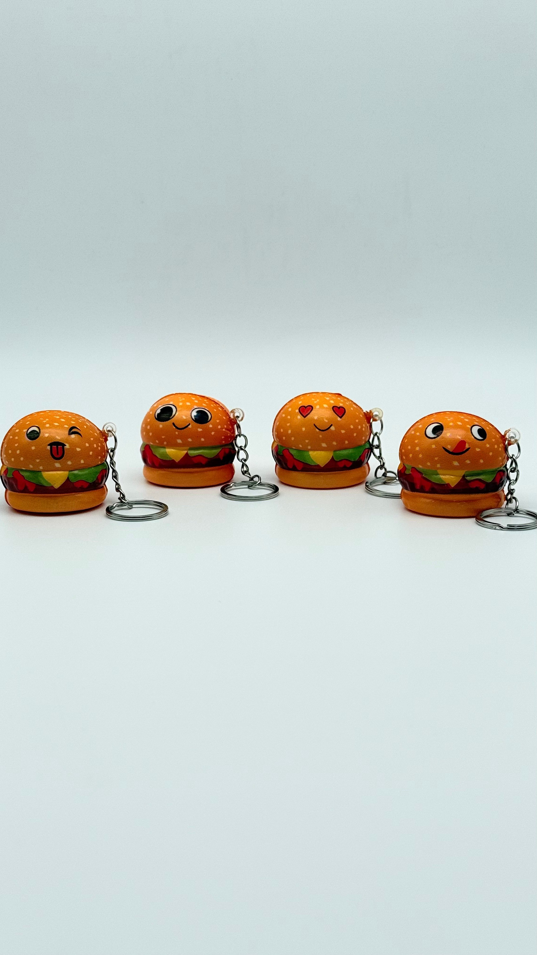 Squishy Hamburger Anahtarlık