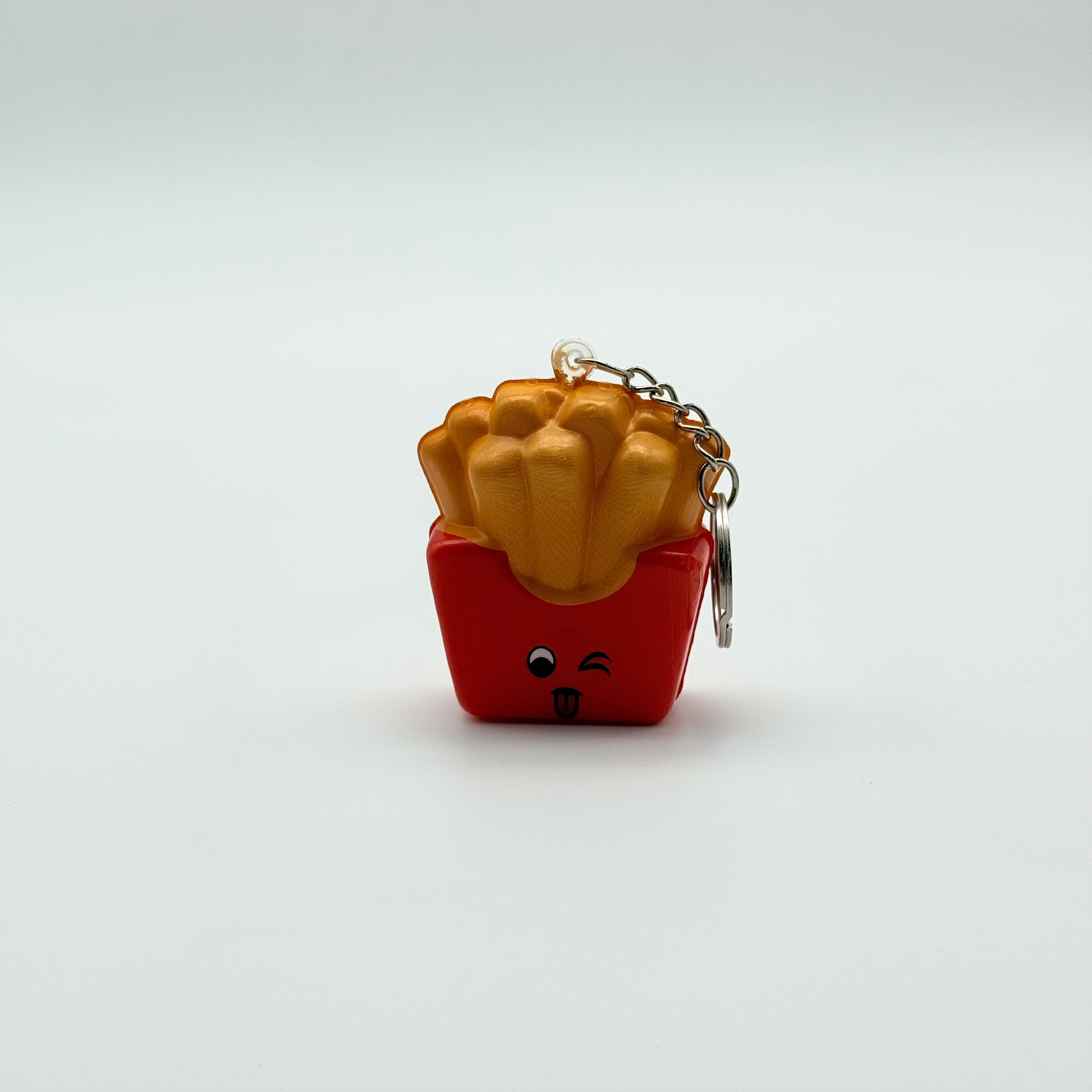 Squishy Patates Kızartması Anahtarlık