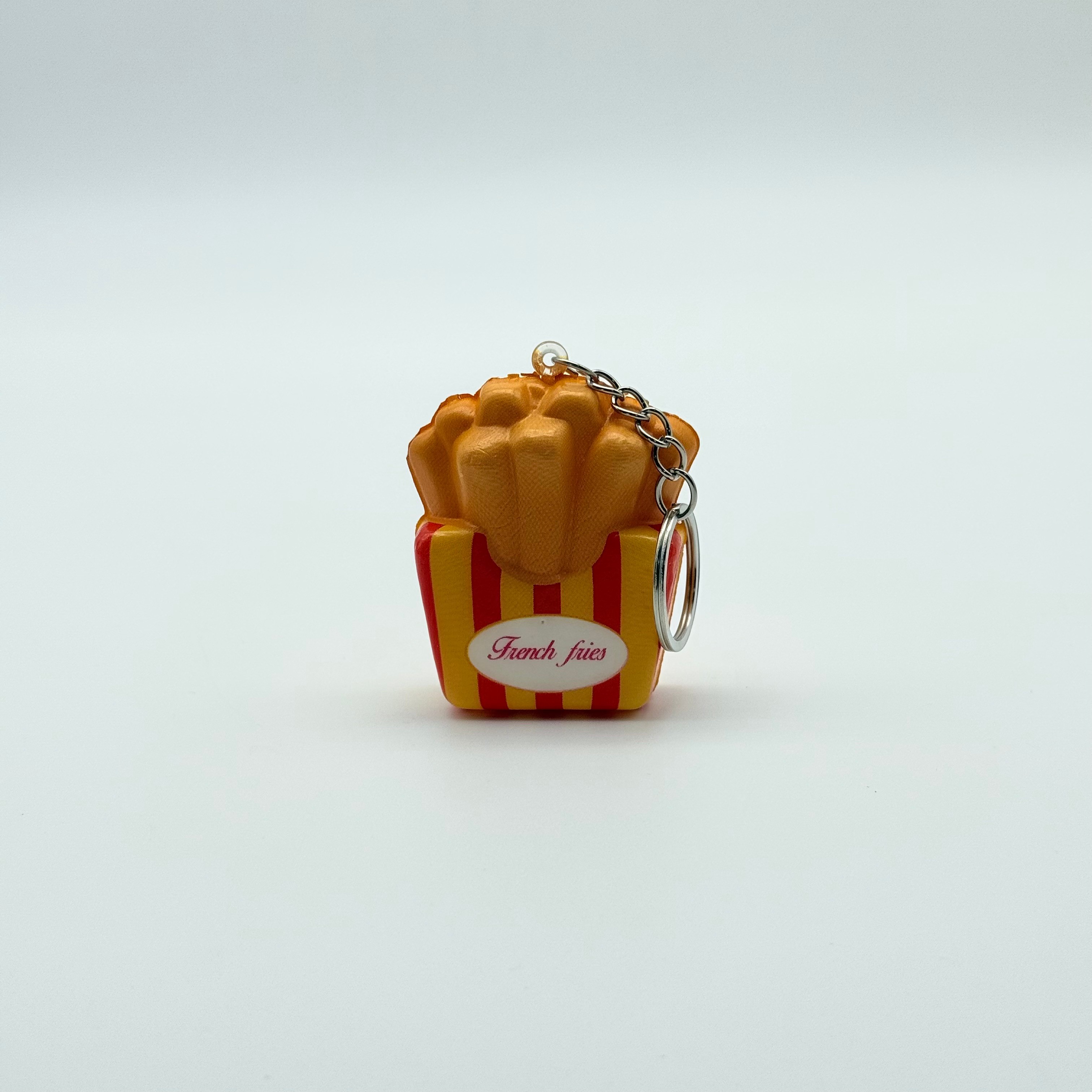 Squishy Patates Kızartması Anahtarlık