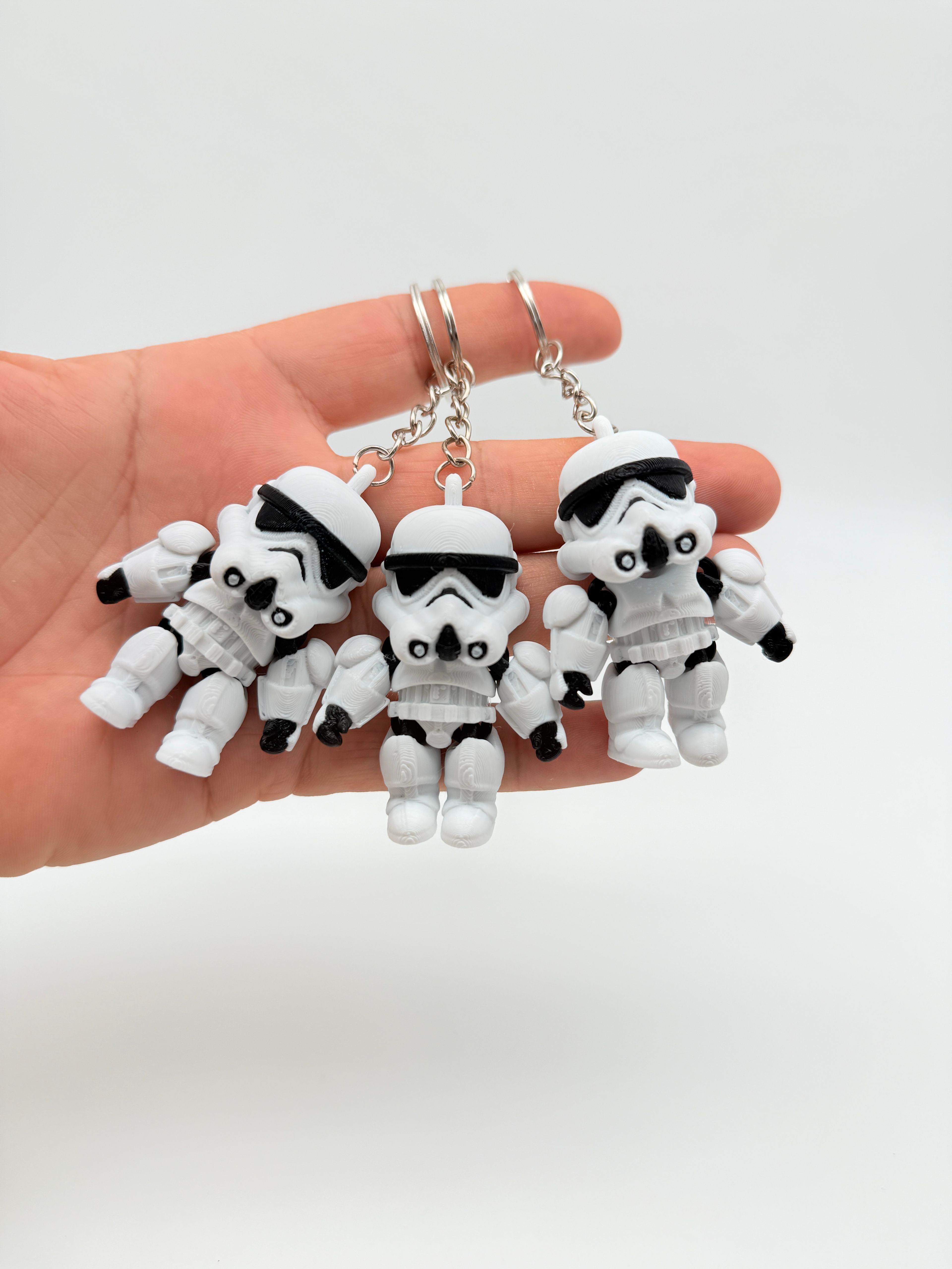 Hareketli StormTrooper Anahtarlık