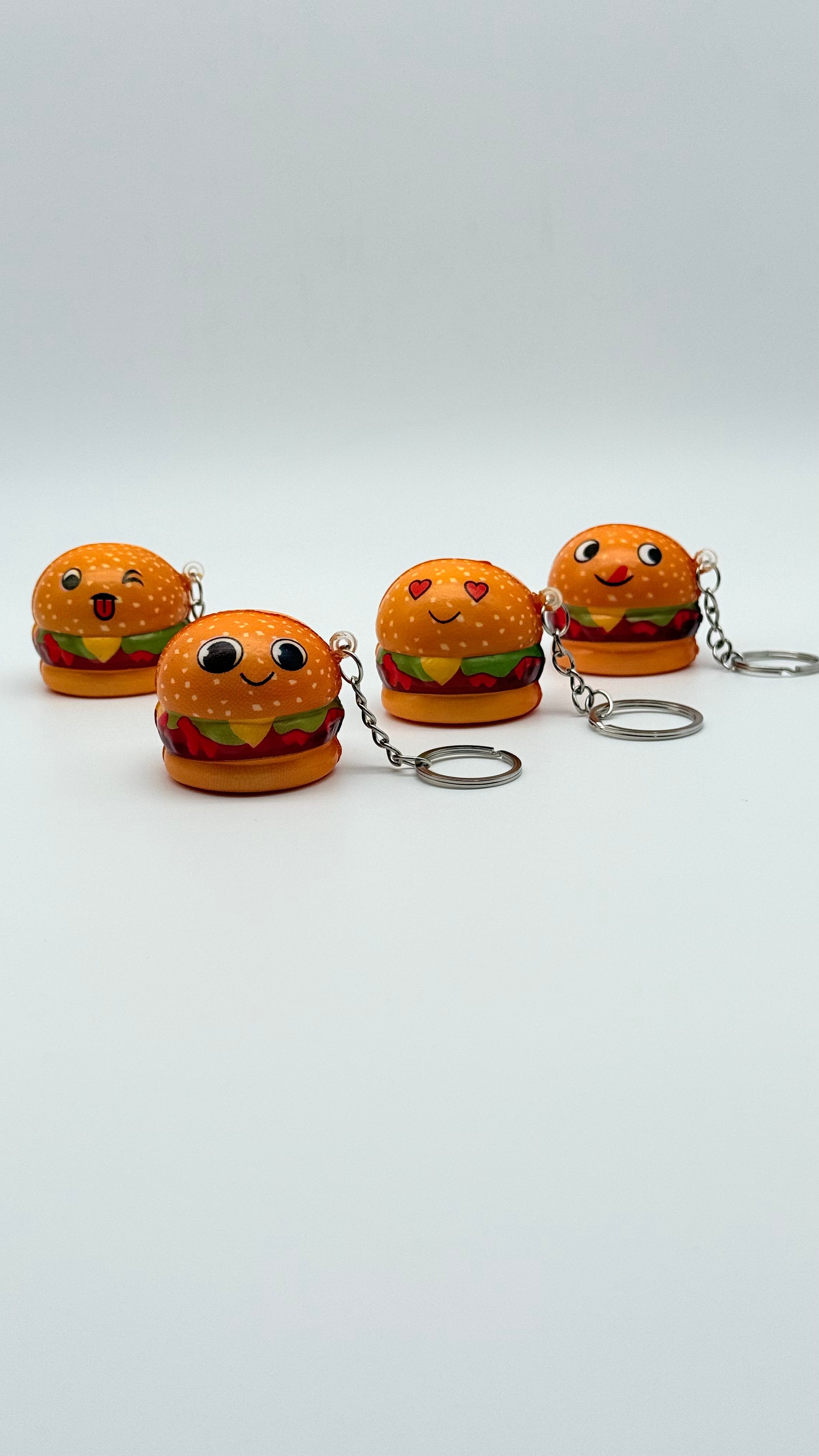 Squishy Hamburger Anahtarlık