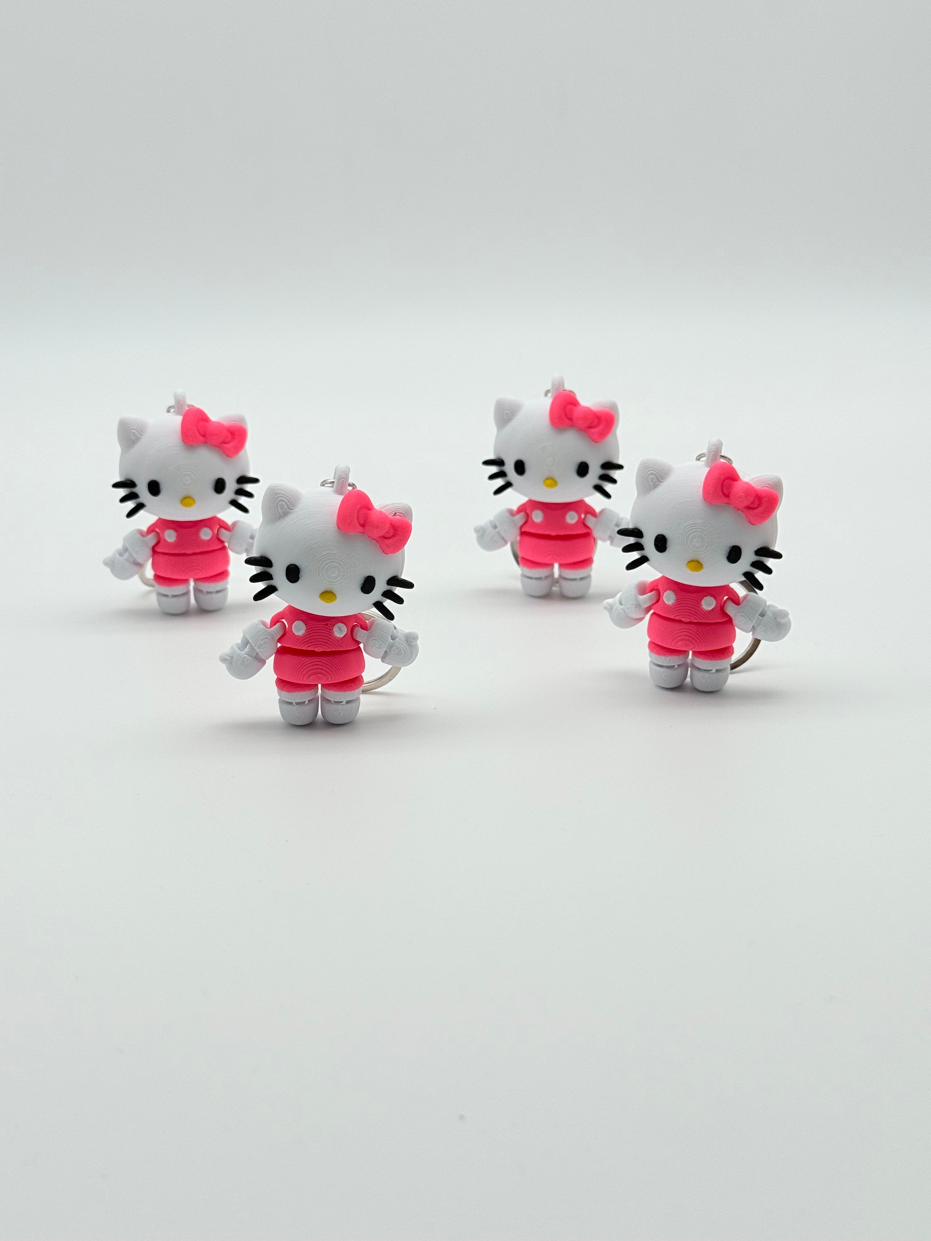 Hareketli Hello Kitty Anahtarlık